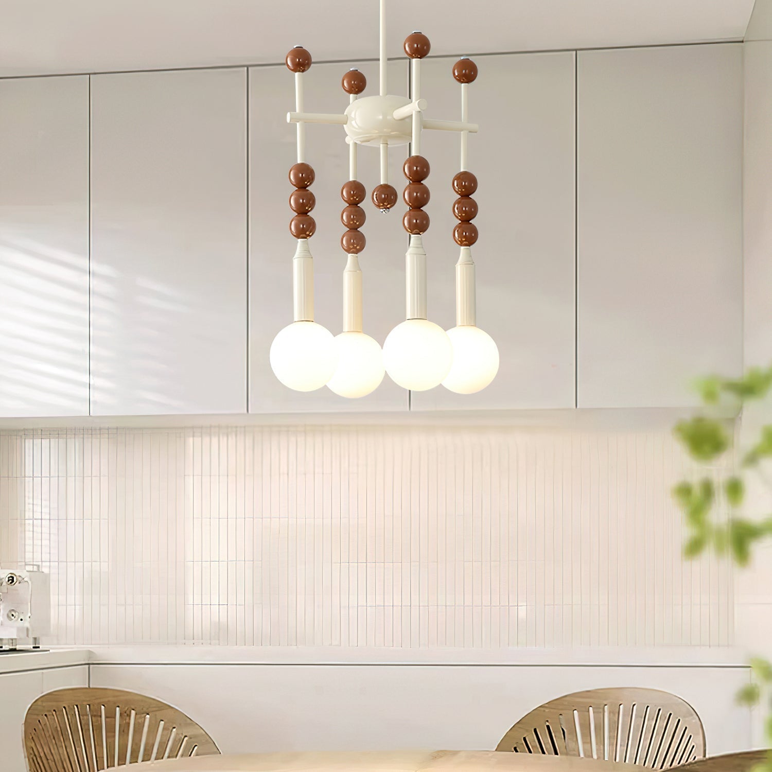Coshae Nordic Art Verre Suspension Lumière - Neutralighting