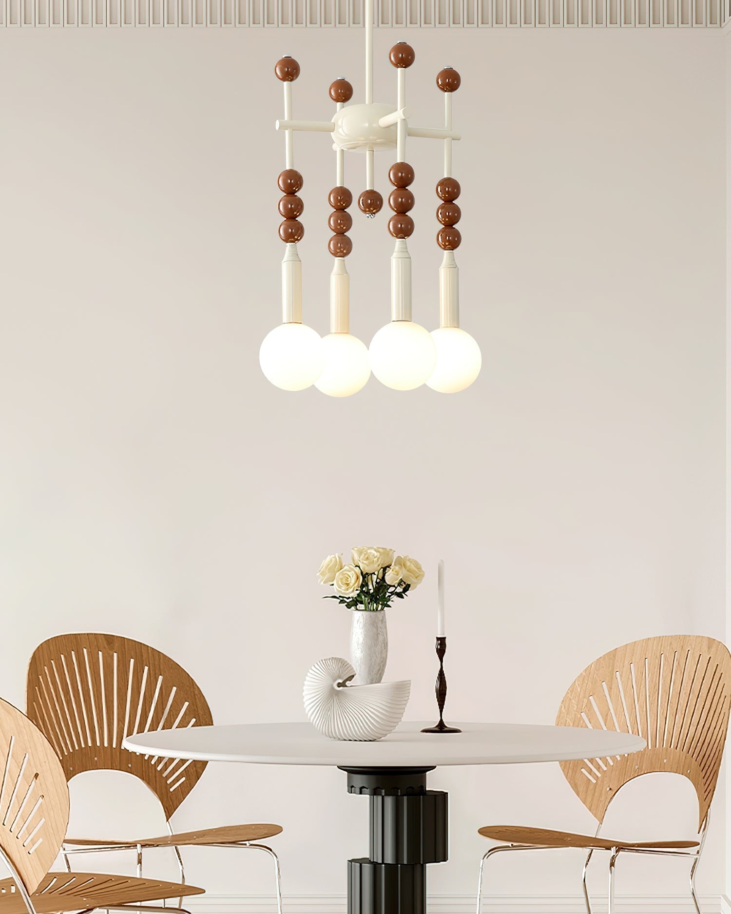 Coshae Nordic Art Verre Suspension Lumière - Neutralighting
