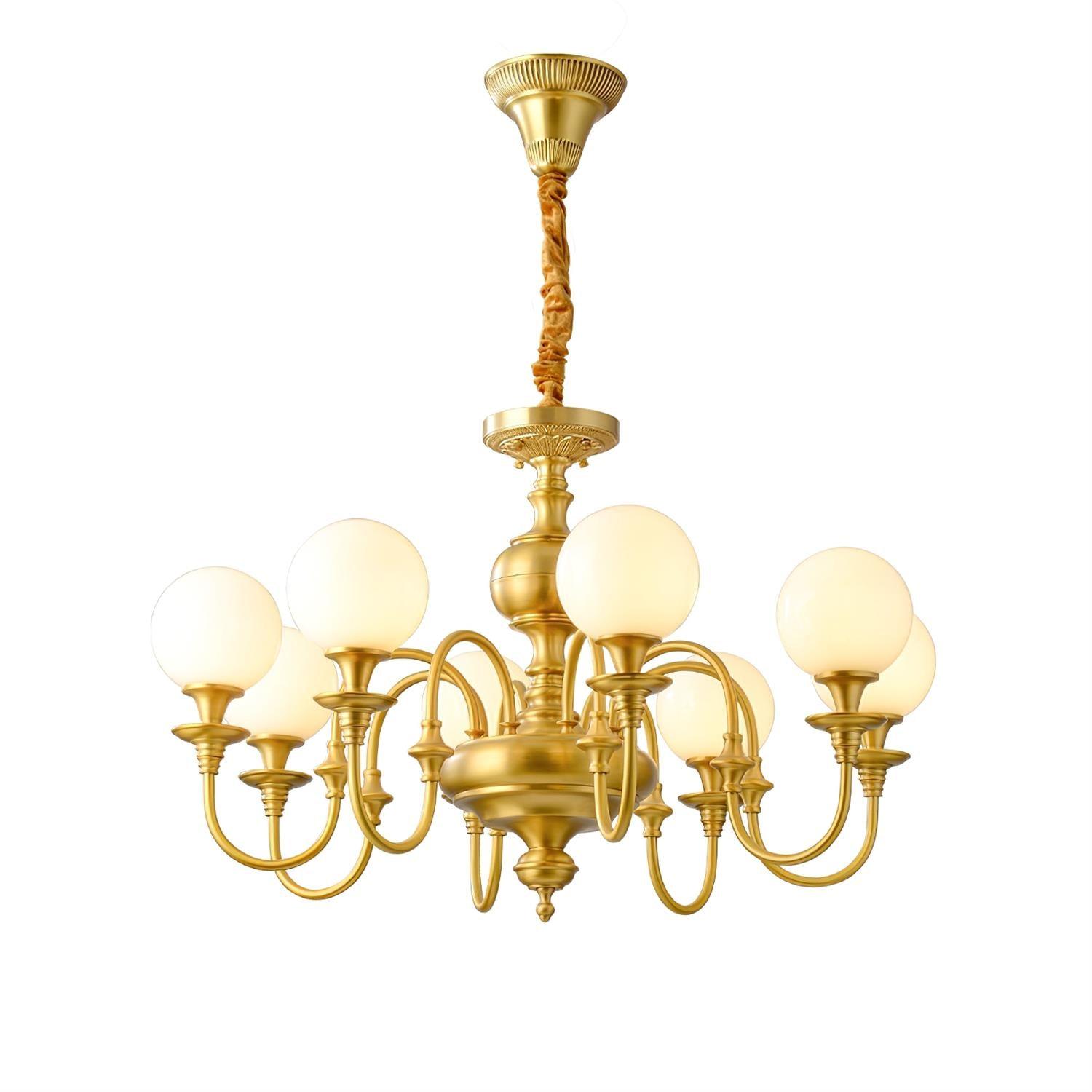 Beatty Lustre Globe en Laiton Bras - Neutralighting