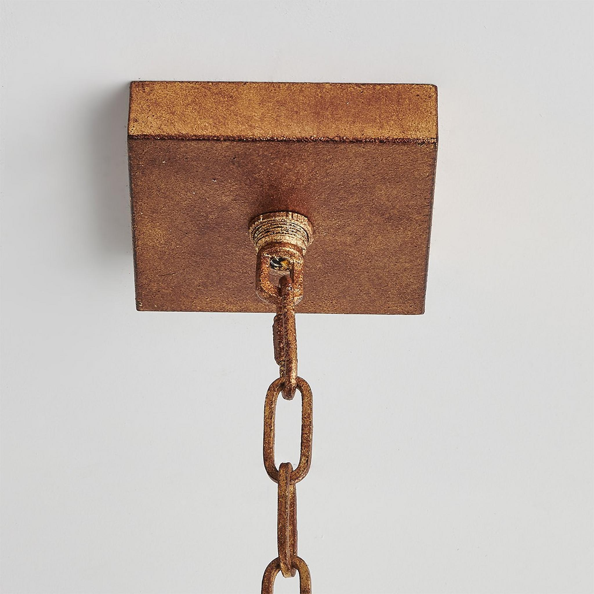 Xenuvyu Minimaliste Industriel Métal Lanterne Suspension - Neutralighting