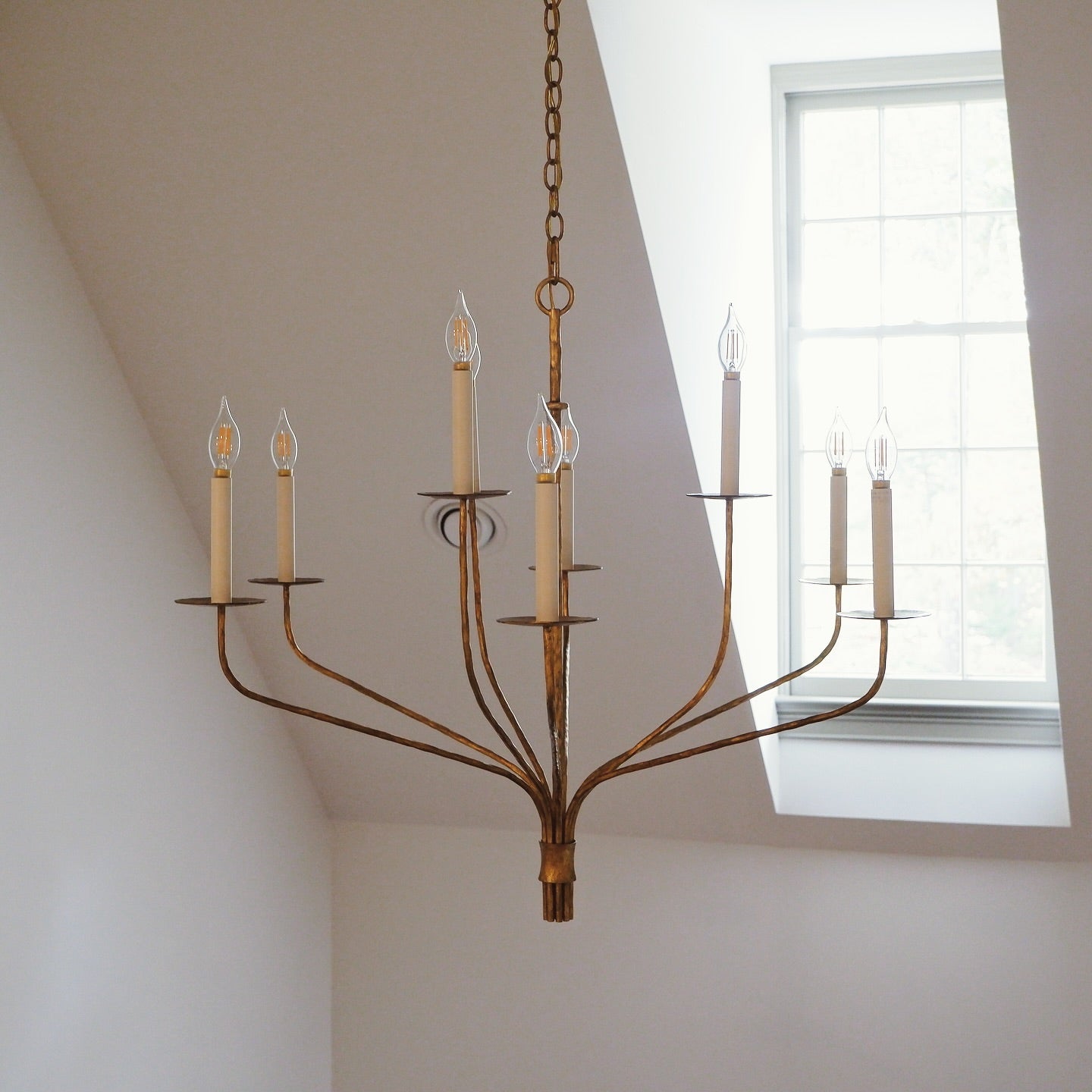 Caeluvyh Ancien Industriel Noir Métal Lustre - Neutralighting