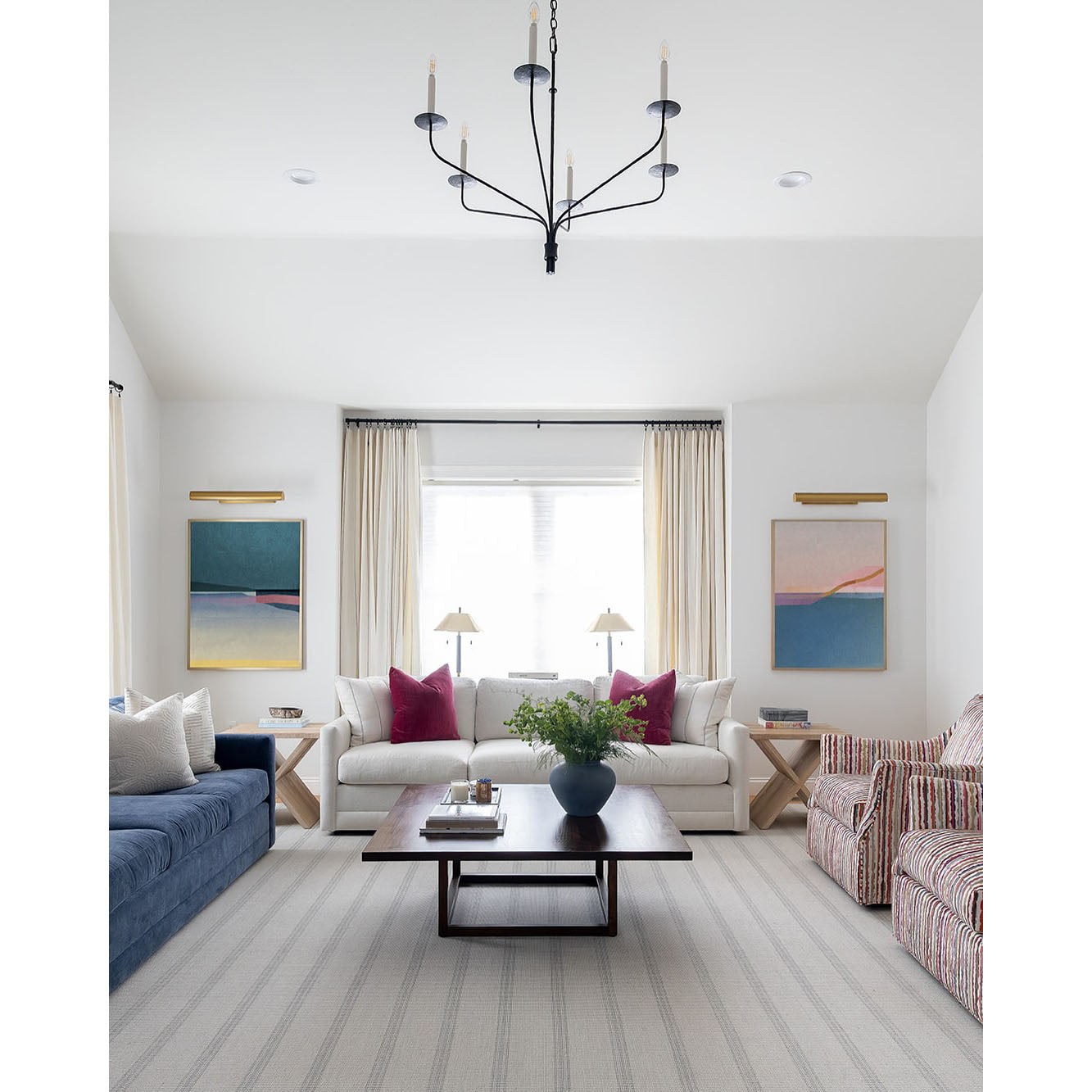 Caeluvyh Ancien Industriel Noir Métal Lustre - Neutralighting