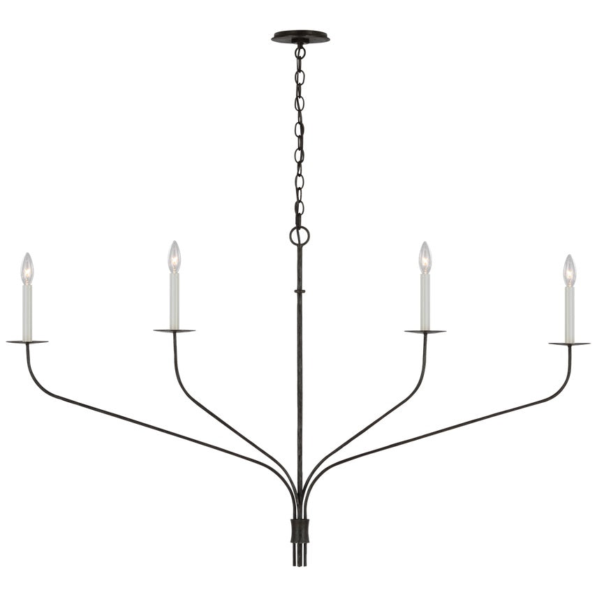 Caeluvyh Ancien Industriel Noir Métal Lustre - Neutralighting