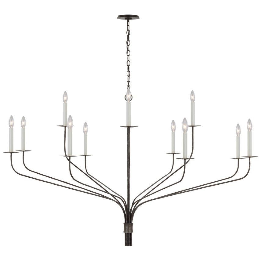 Caeluvyh Ancien Industriel Noir Métal Lustre - Neutralighting
