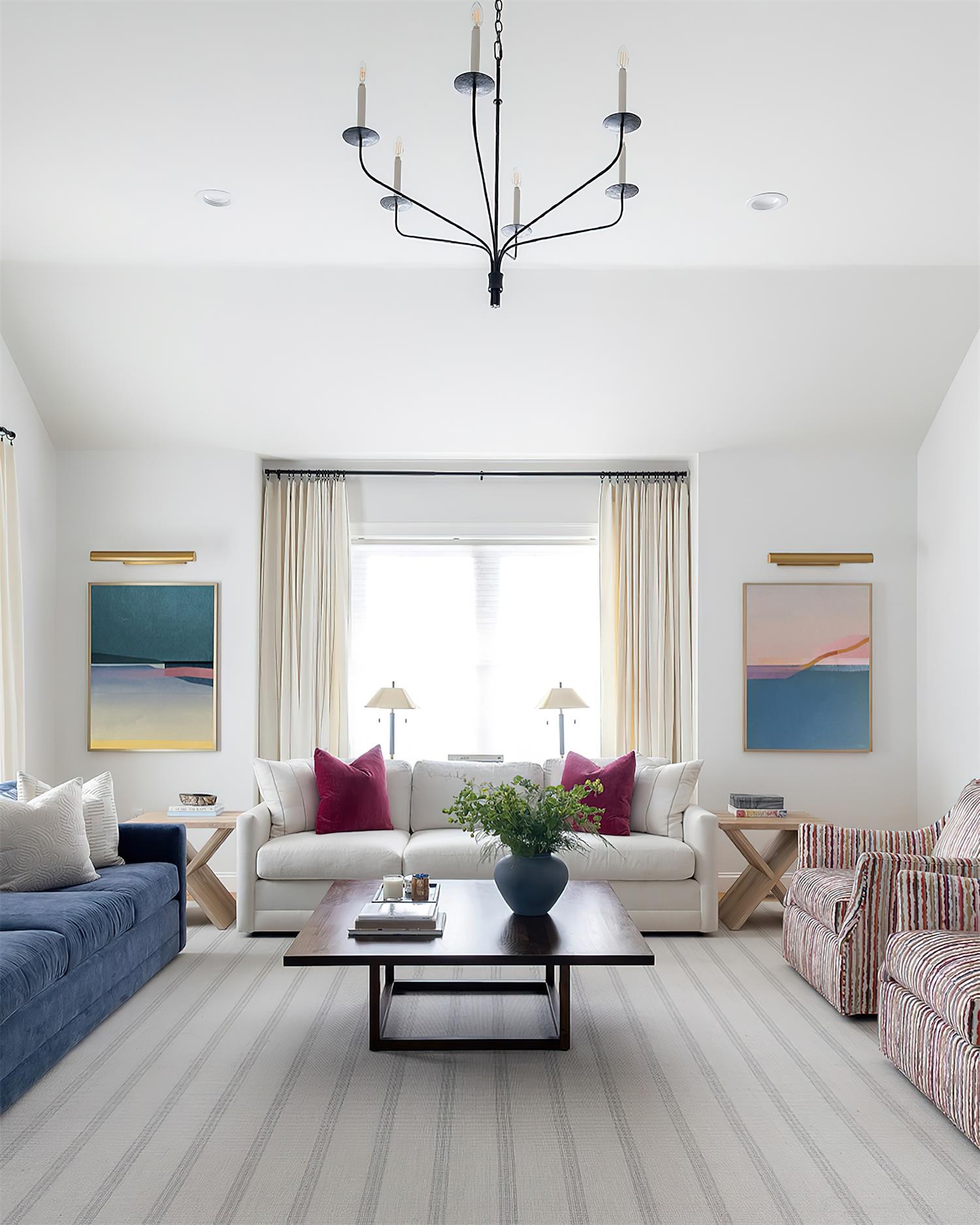 Belfair Lustre Métal Moderne Grand - Neutralighting