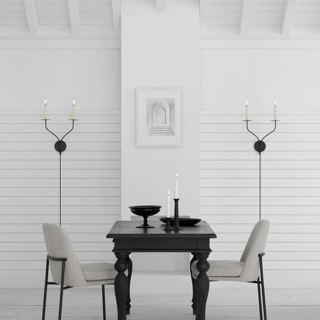 Zoruvyu Moderne Minimaliste Plug-in Laiton Métal Applique Murale - Neutralighting