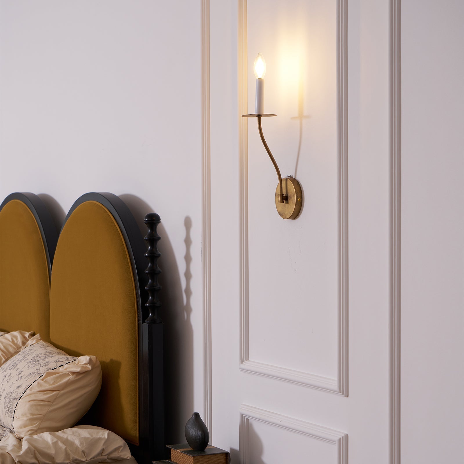 Eirikuvyh Moderne Minimaliste Ancien Industriel Métal Applique Murale - Neutralighting