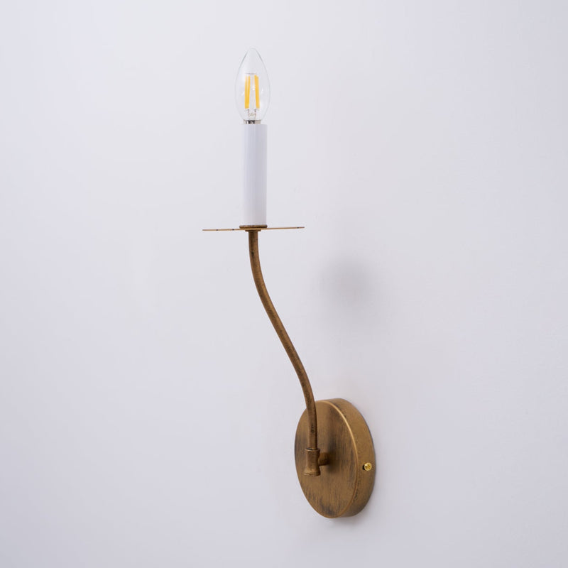 Eirikuvyh Moderne Minimaliste Ancien Industriel Métal Applique Murale - Neutralighting