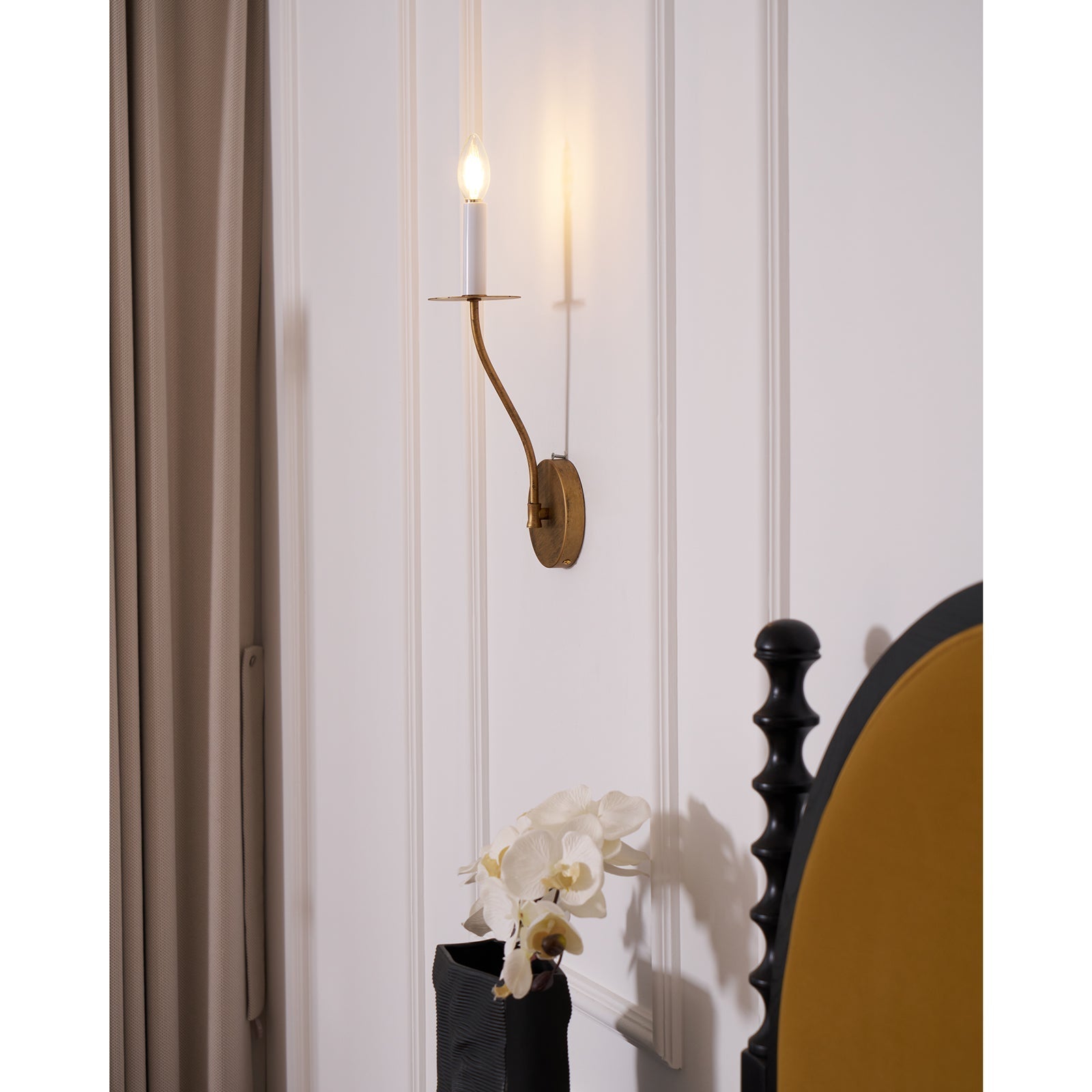 Eirikuvyh Moderne Minimaliste Ancien Industriel Métal Applique Murale - Neutralighting