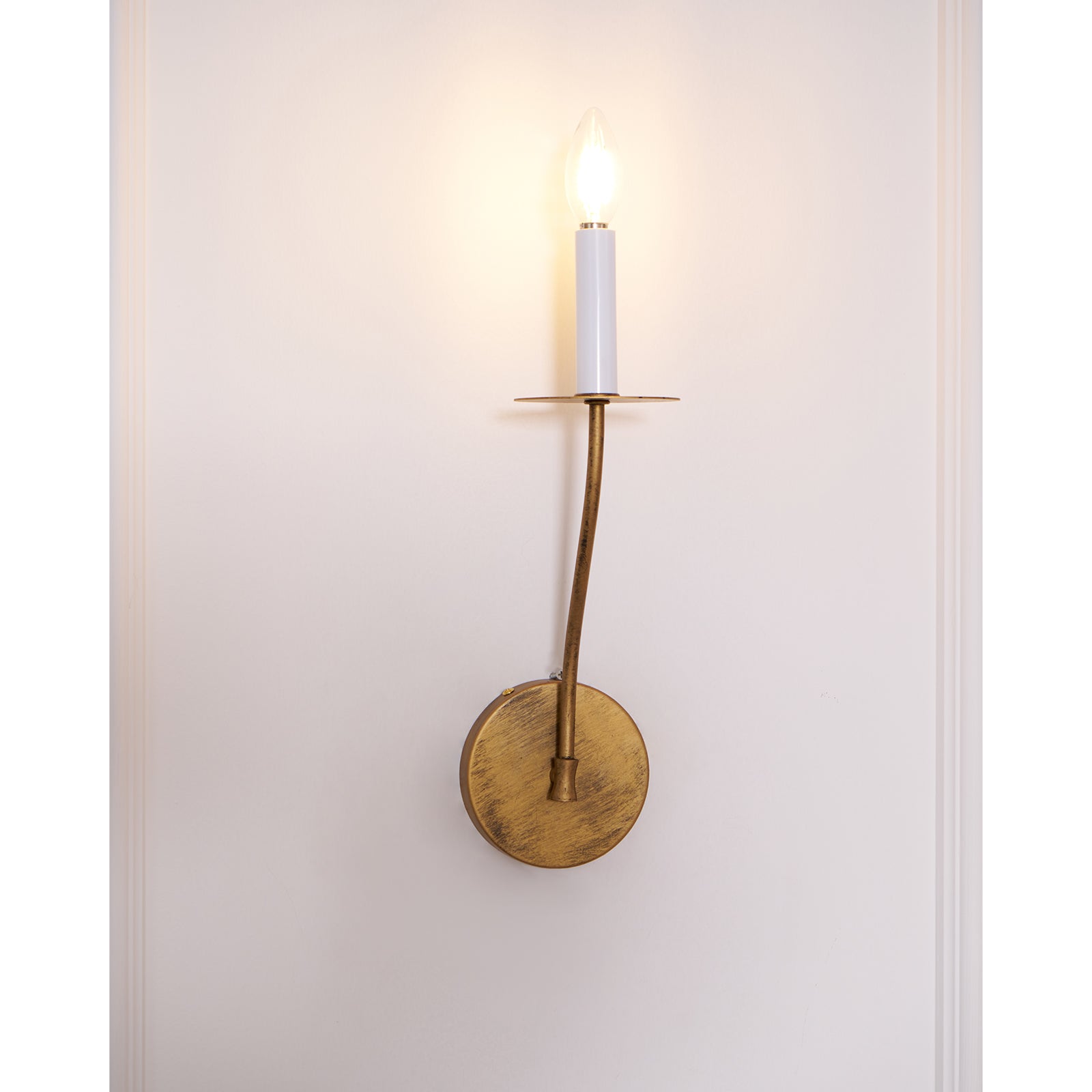 Eirikuvyh Moderne Minimaliste Ancien Industriel Métal Applique Murale - Neutralighting