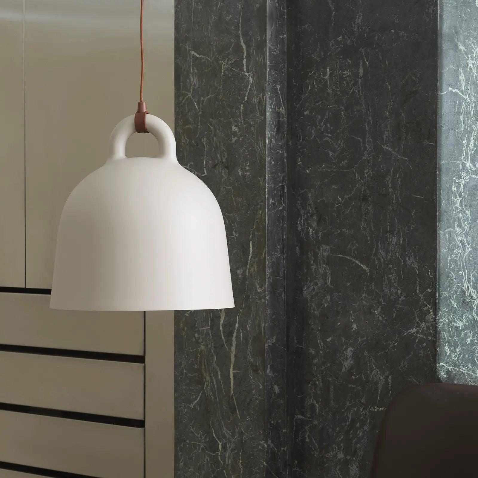 Suspension Cloche Forme Minimaliste Dôme Ombre Nordique Moderne - Neutralighting