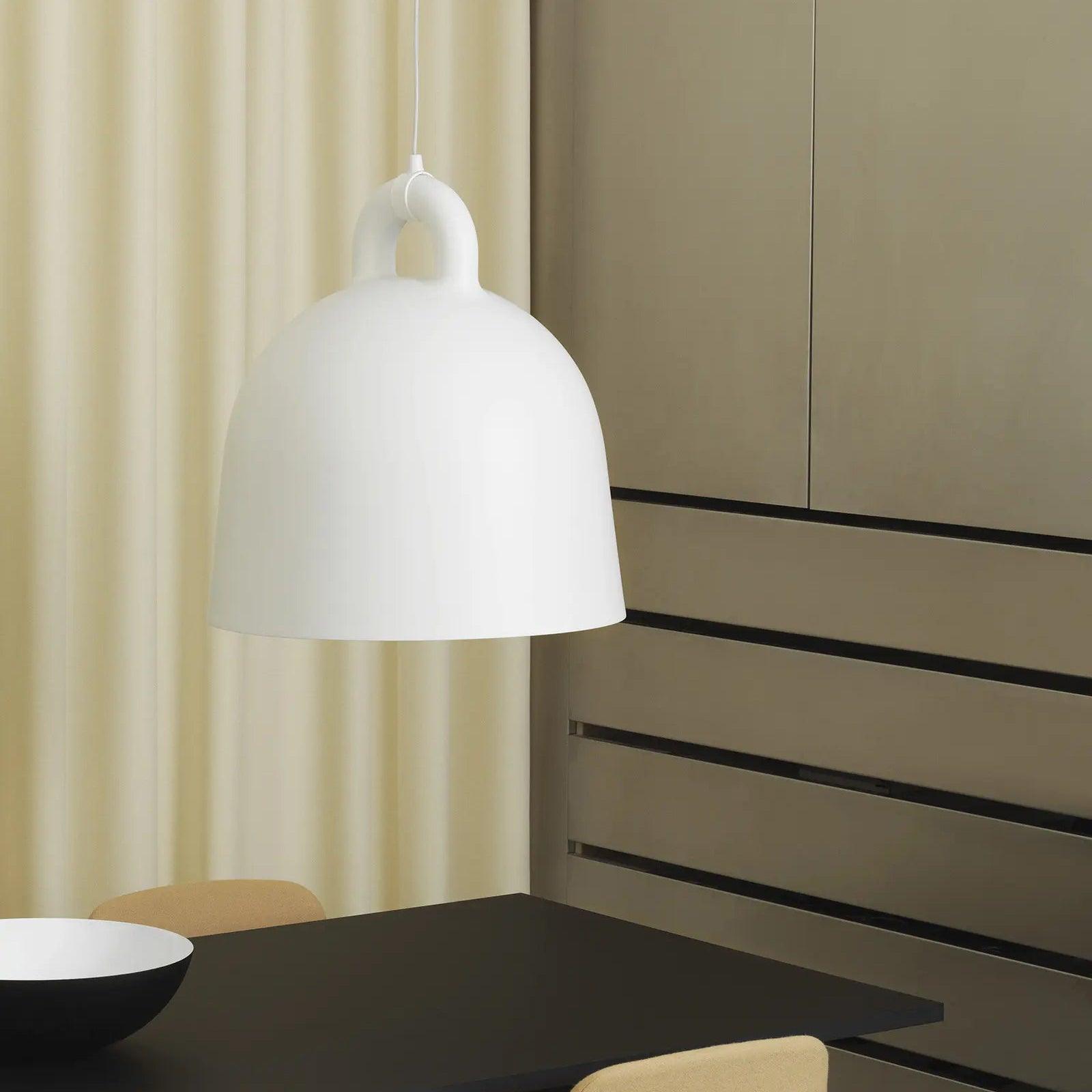 Suspension Cloche Forme Minimaliste Dôme Ombre Nordique Moderne - Neutralighting
