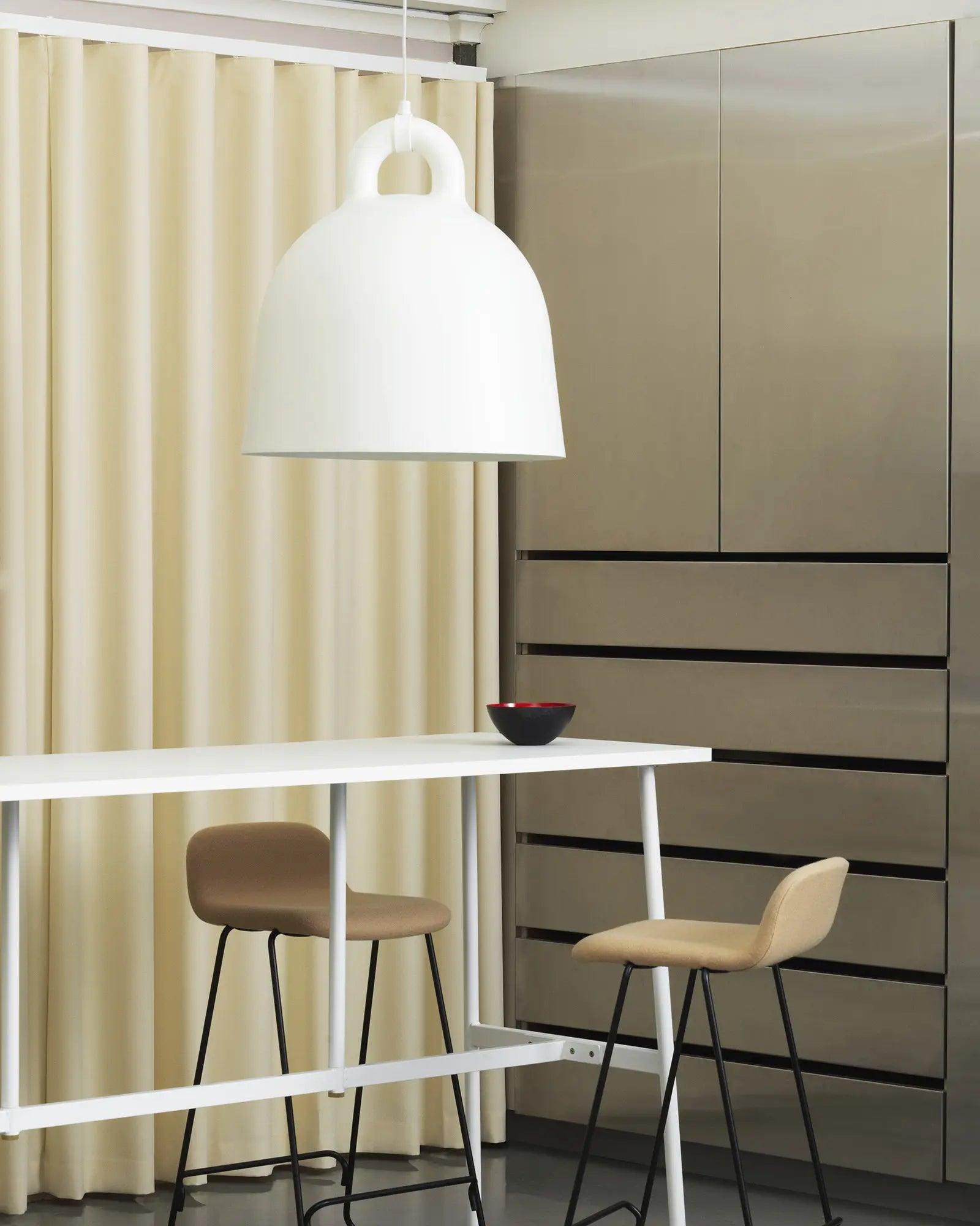 Suspension Cloche Forme Minimaliste Dôme Ombre Nordique Moderne - Neutralighting