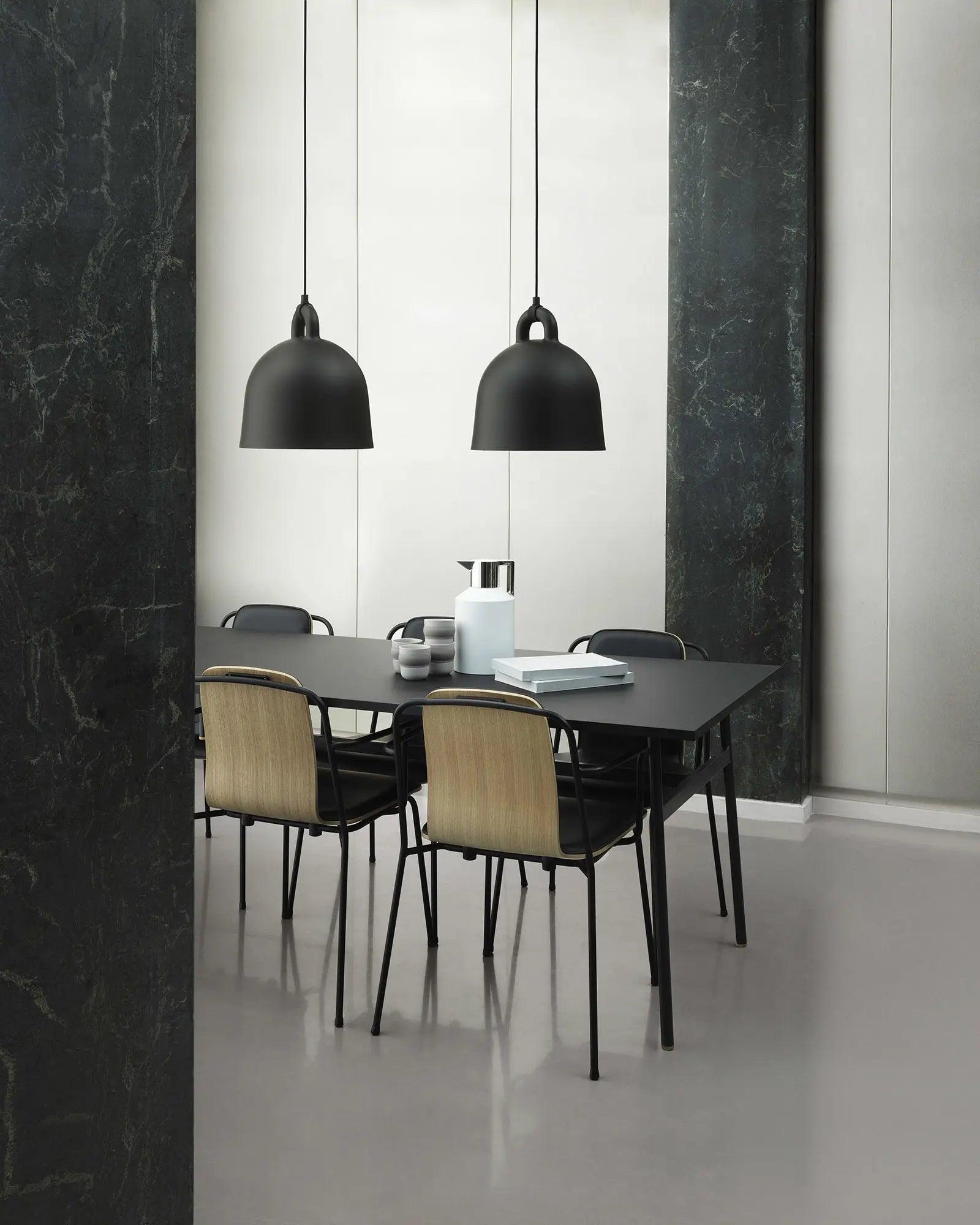 Suspension Cloche Forme Minimaliste Dôme Ombre Nordique Moderne - Neutralighting