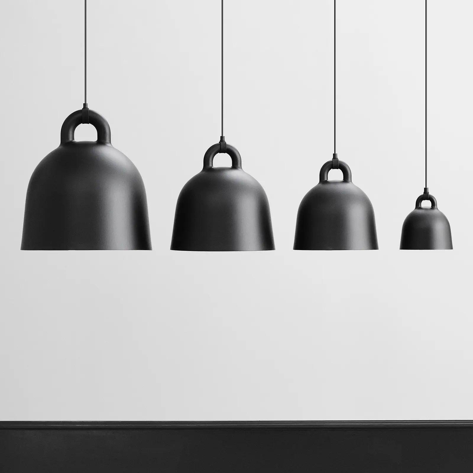Suspension Cloche Forme Minimaliste Dôme Ombre Nordique Moderne - Neutralighting