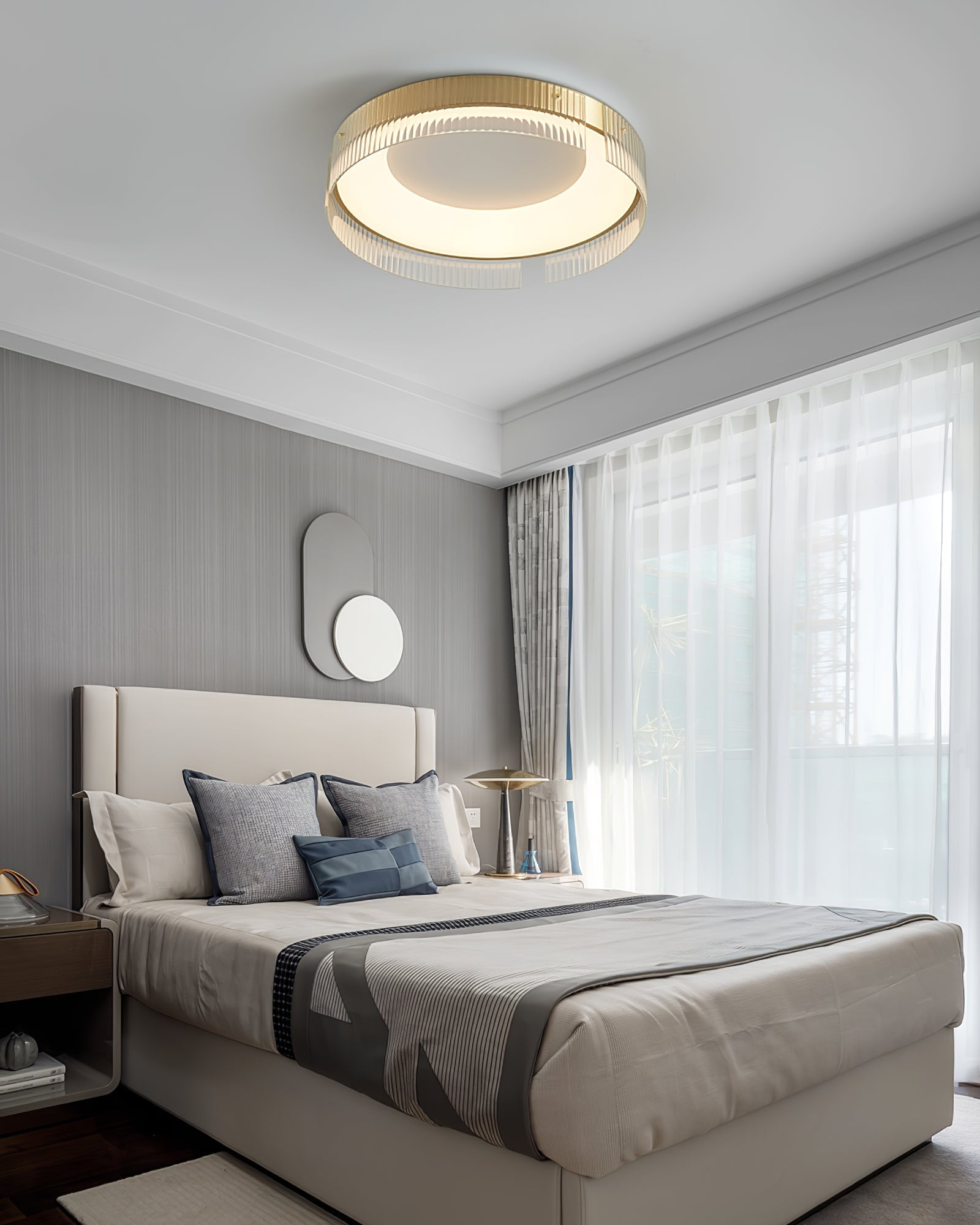 Ovenaris Plafonnier Minimaliste en Laiton - Neutralighting