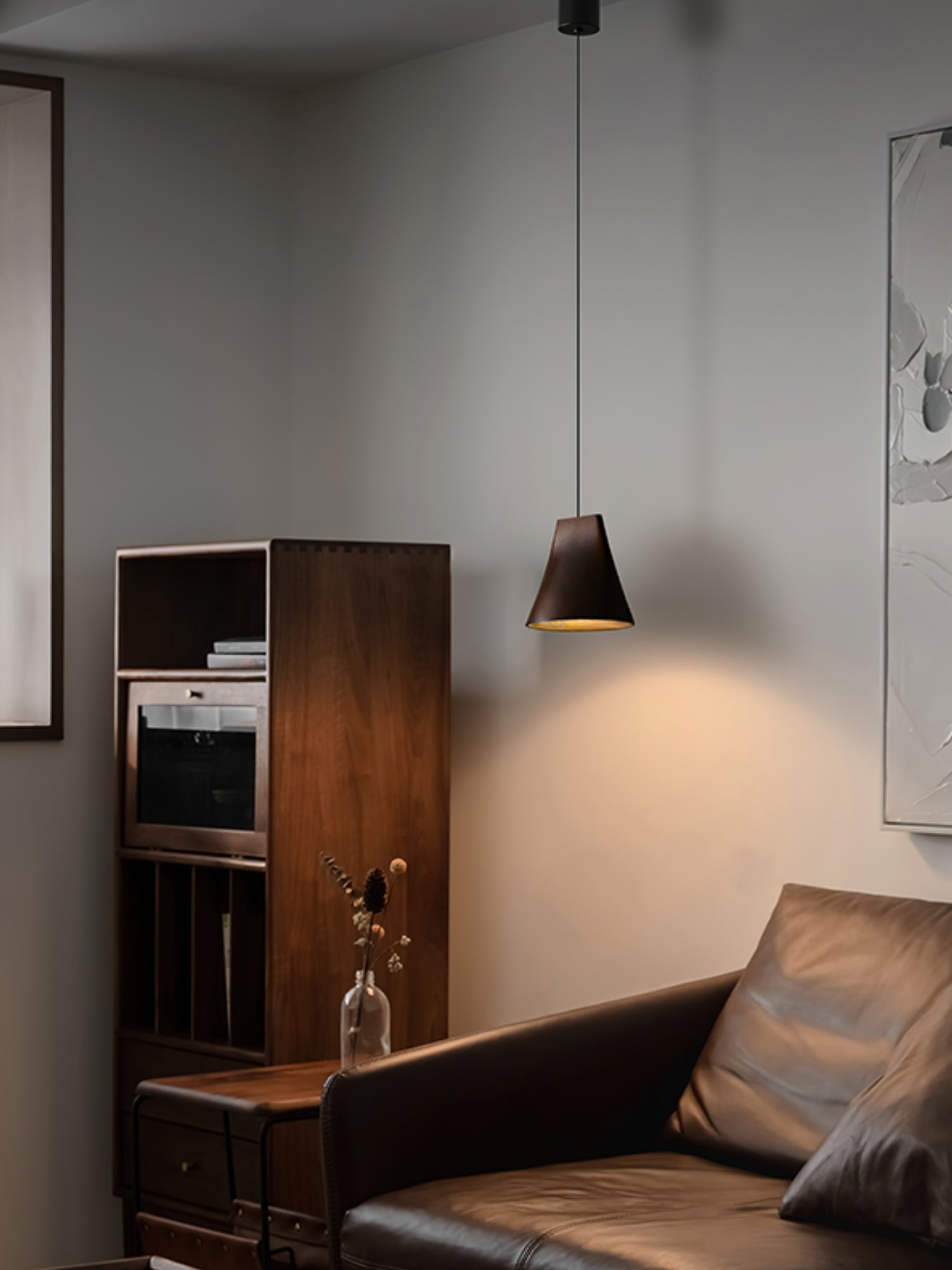 Ivarara Suspension Bois Asymétrique - Neutralighting