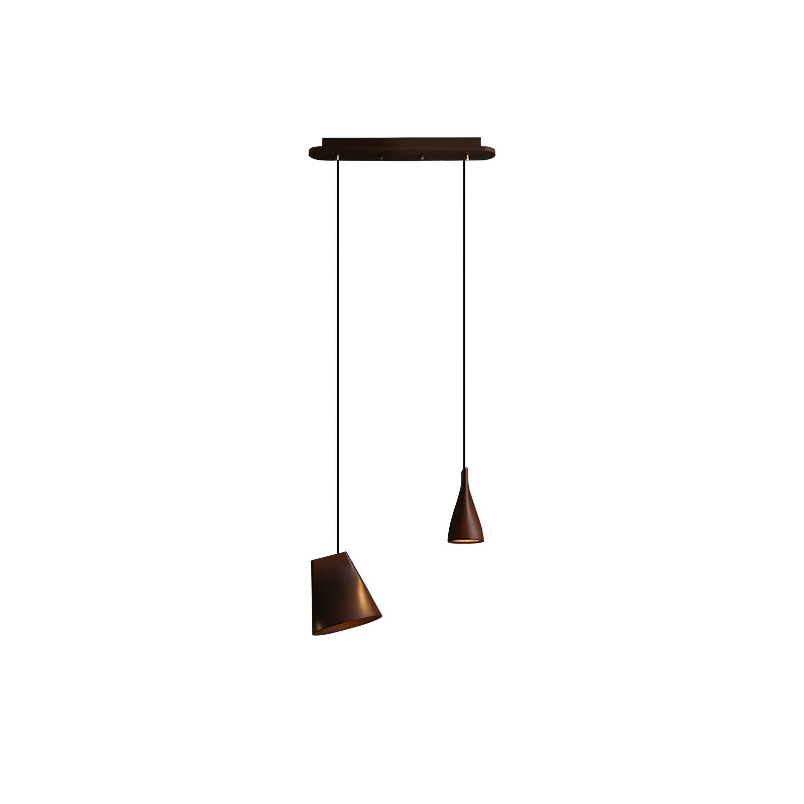 Ivarara Suspension Bois Asymétrique - Neutralighting