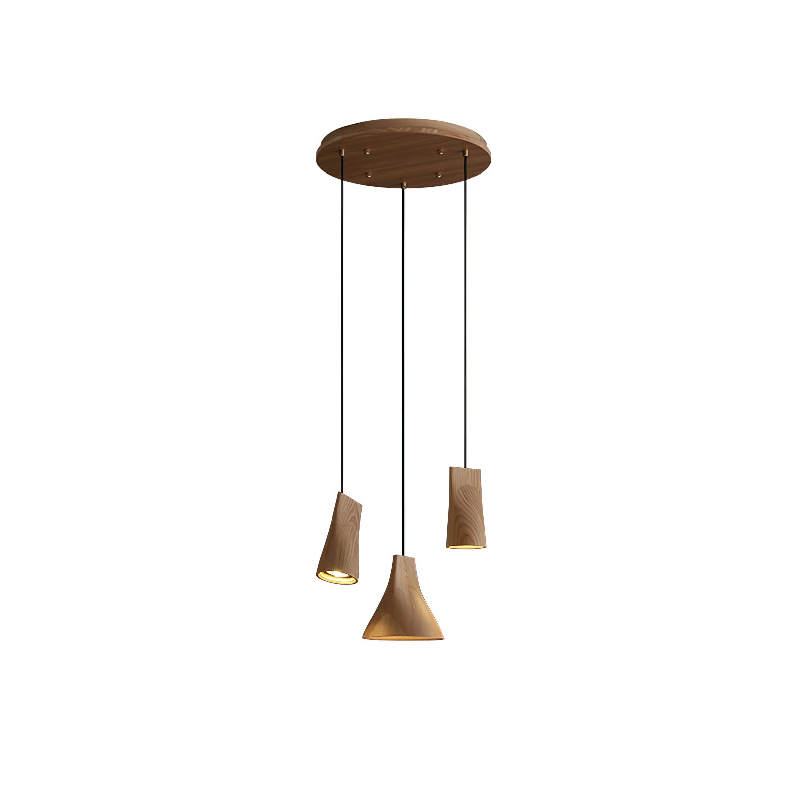 Ivarara Suspension Bois Asymétrique - Neutralighting