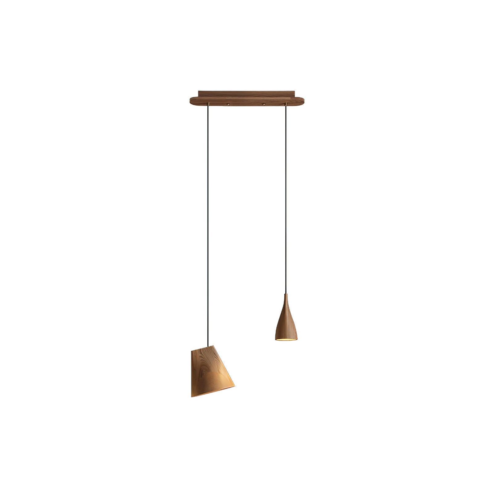 Ivarara Suspension Bois Asymétrique - Neutralighting