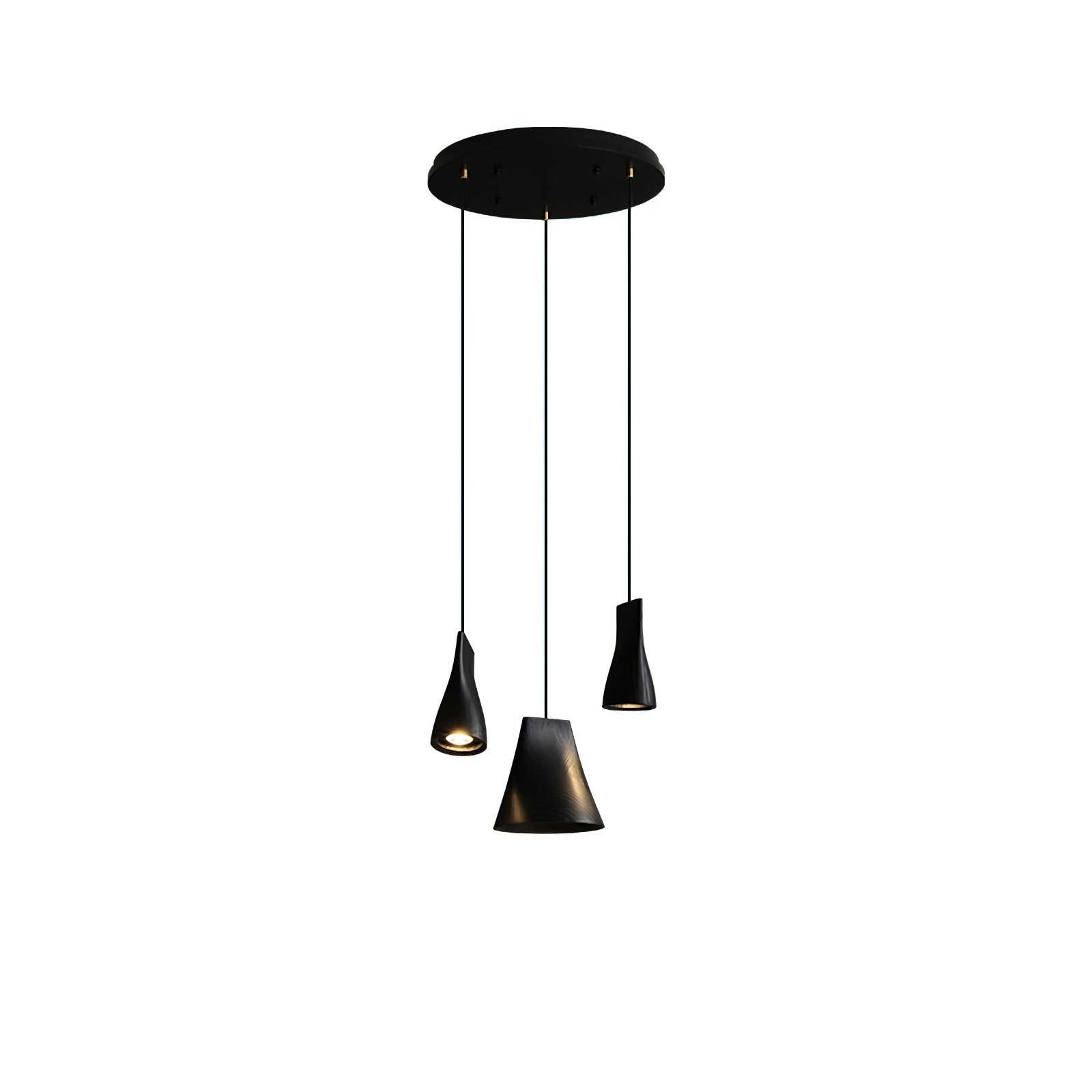 Ivarara Suspension Bois Asymétrique - Neutralighting