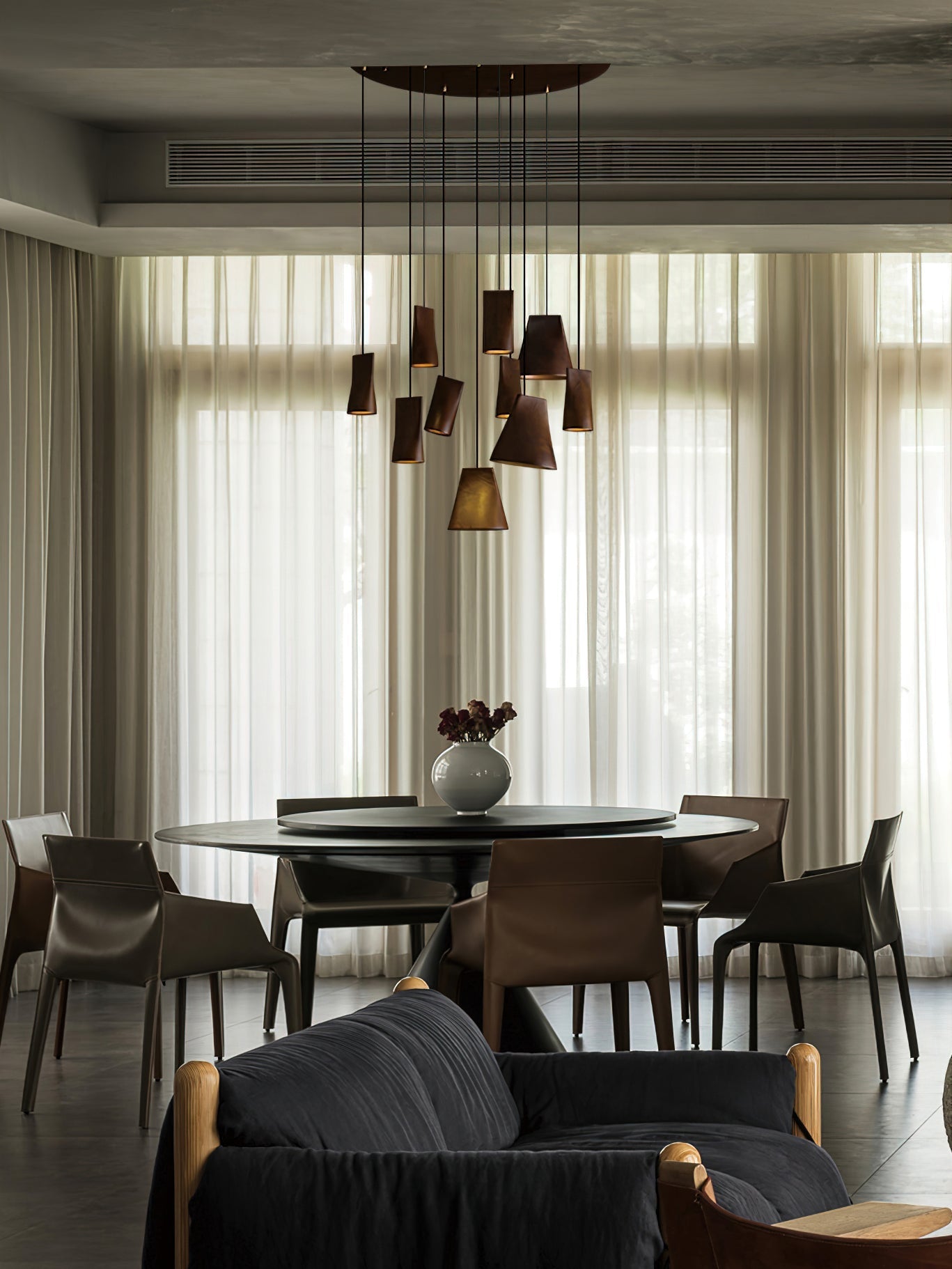 Ivarara Suspension Bois Asymétrique - Neutralighting