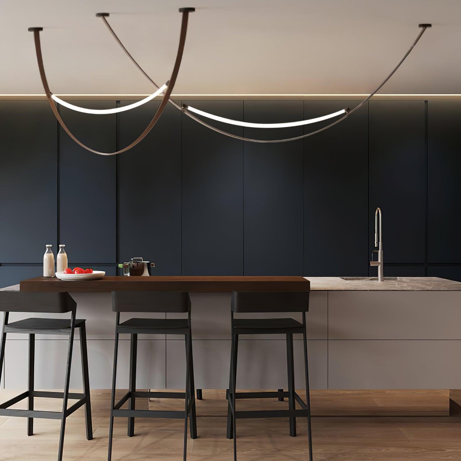 Belt Lampe à Suspension en Cuir et Silicone Minimaliste - Neutralighting