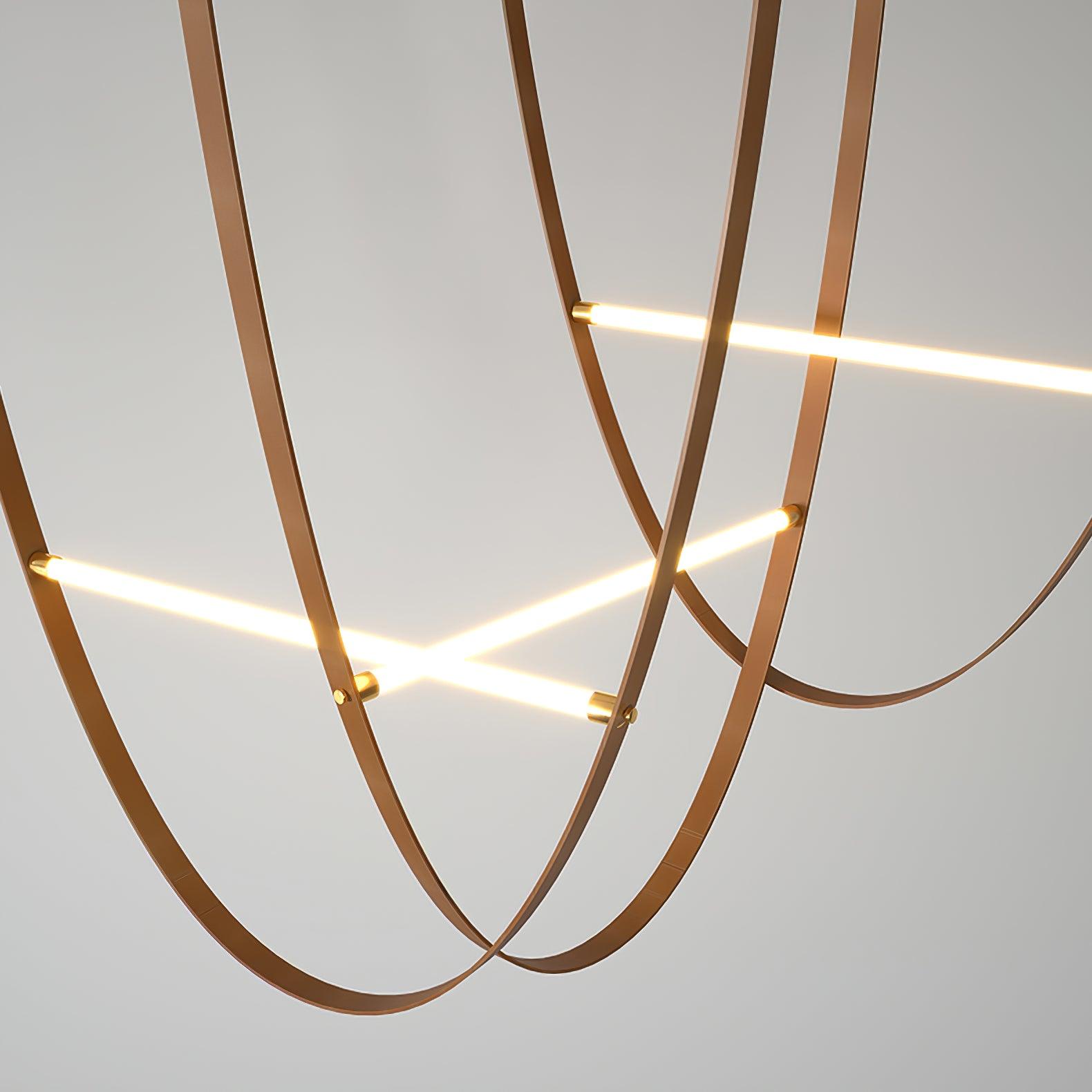 Belt Lampe à Suspension en Cuir et Silicone Minimaliste - Neutralighting