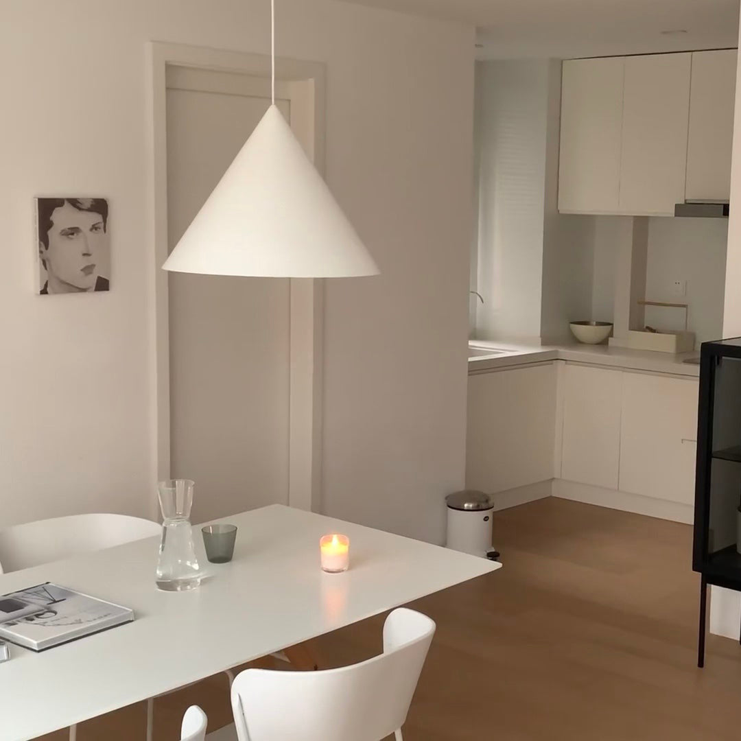 Caeluvyu Moderne Minimaliste Sombre Métal Suspension - Neutralighting