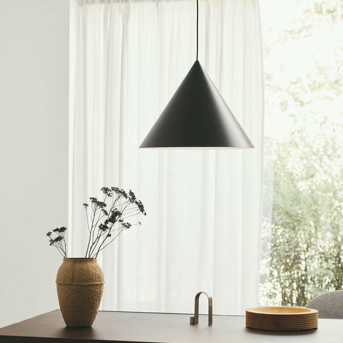 Caeluvyu Moderne Minimaliste Sombre Métal Suspension - Neutralighting