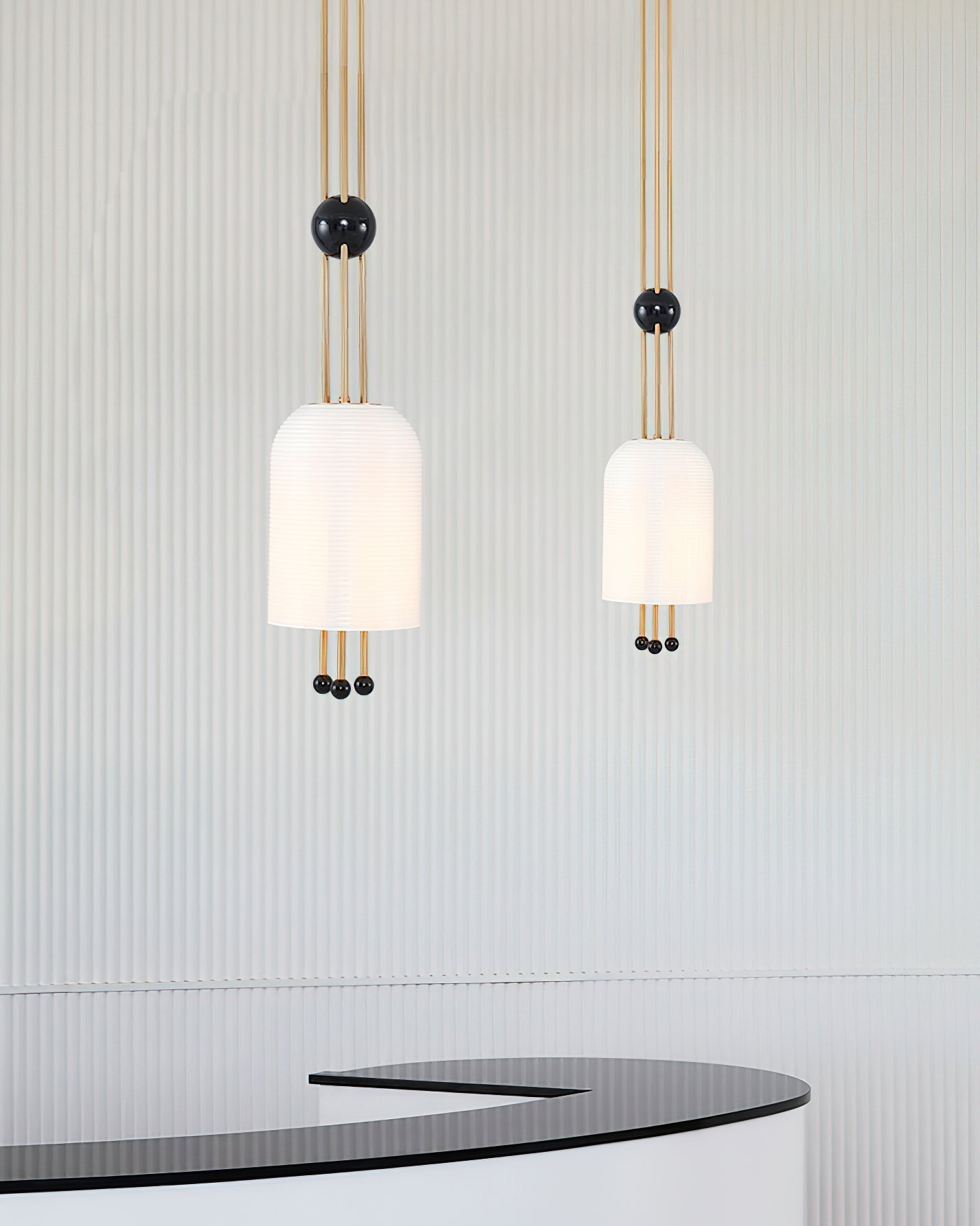 Voloraris Traditional Elegance Metal Glass Pendant Light - Blowlighting