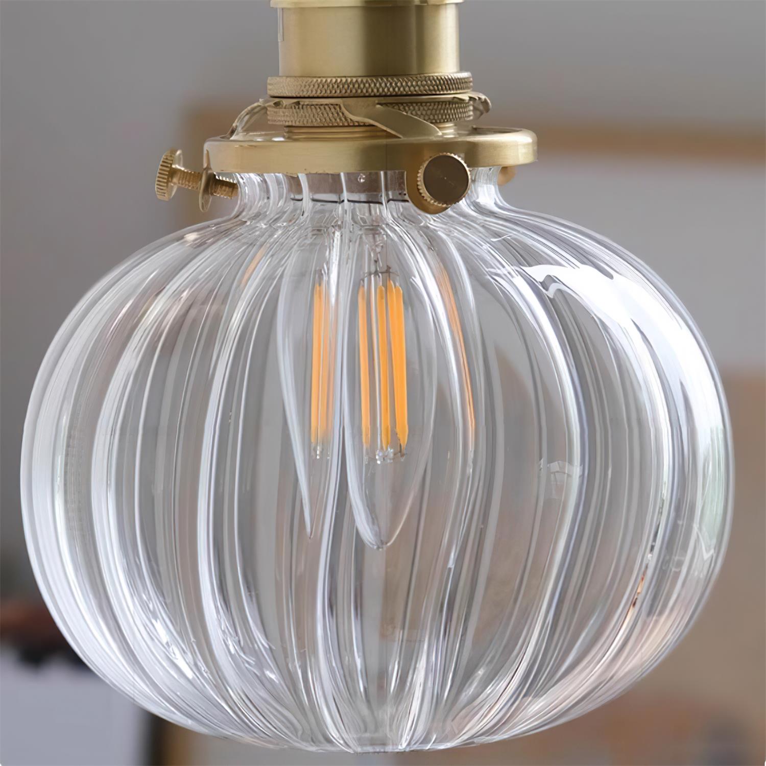 Berliner Applique Murale Bras en Laiton Verre Vintage - Neutralighting