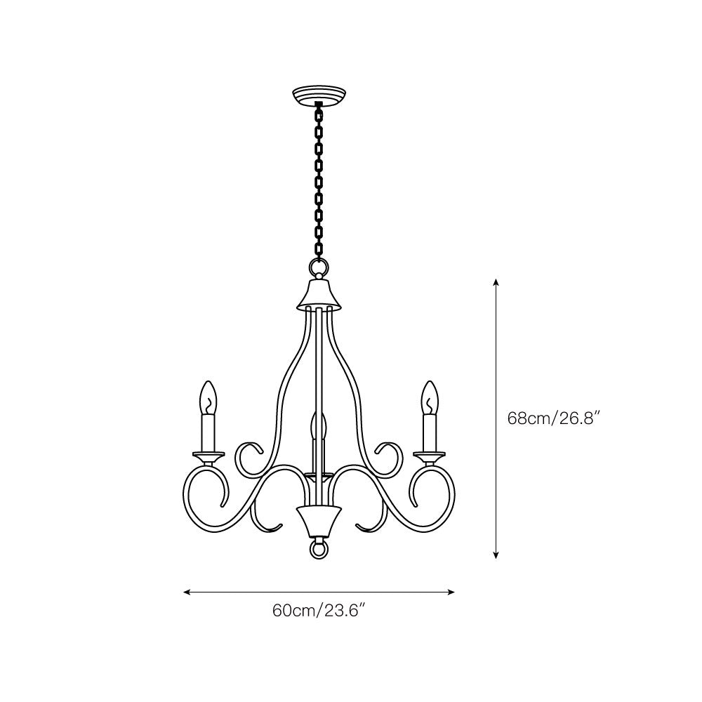 Dvaluvyu Ancien Industriel Métal Lustre - Neutralighting