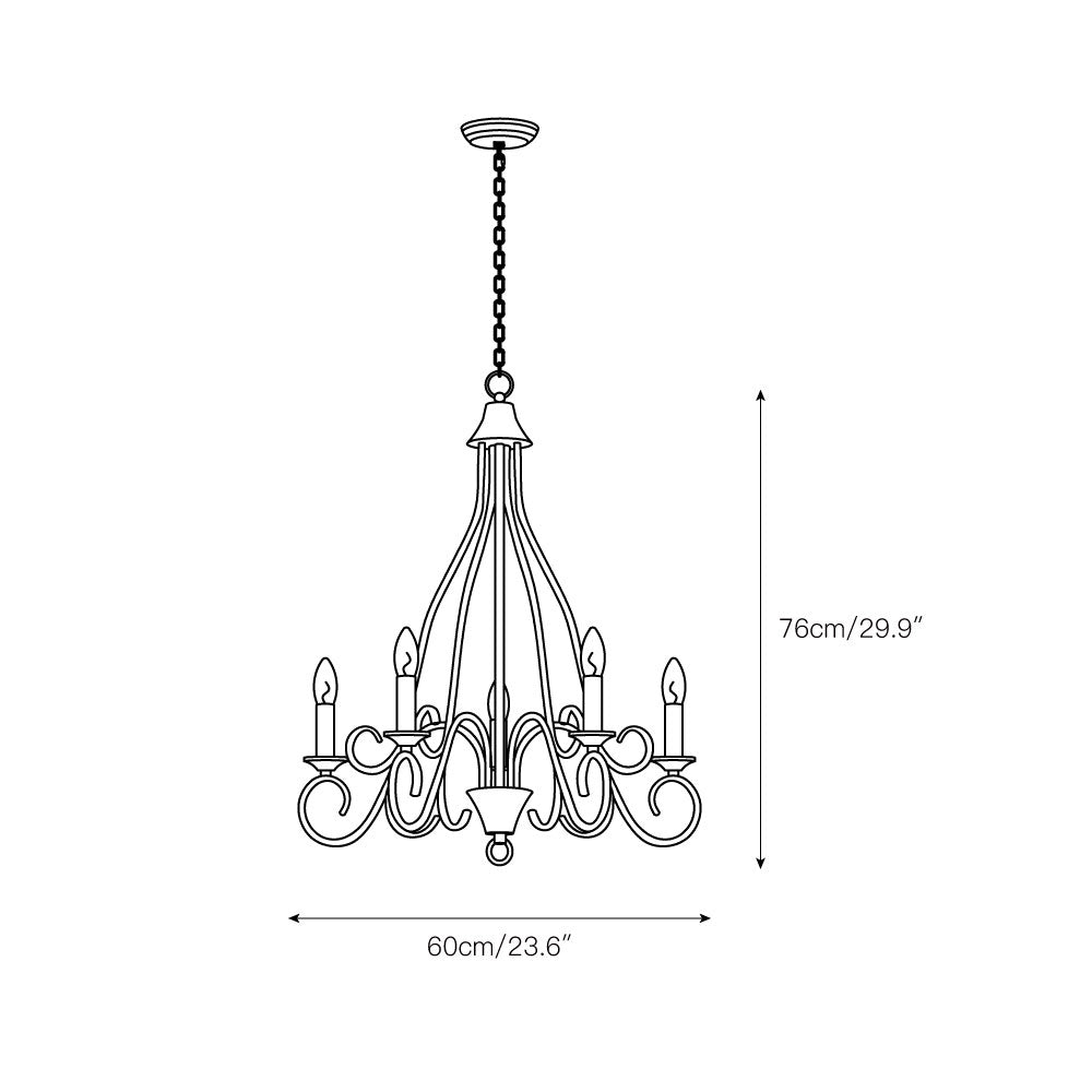 Dvaluvyu Ancien Industriel Métal Lustre - Neutralighting