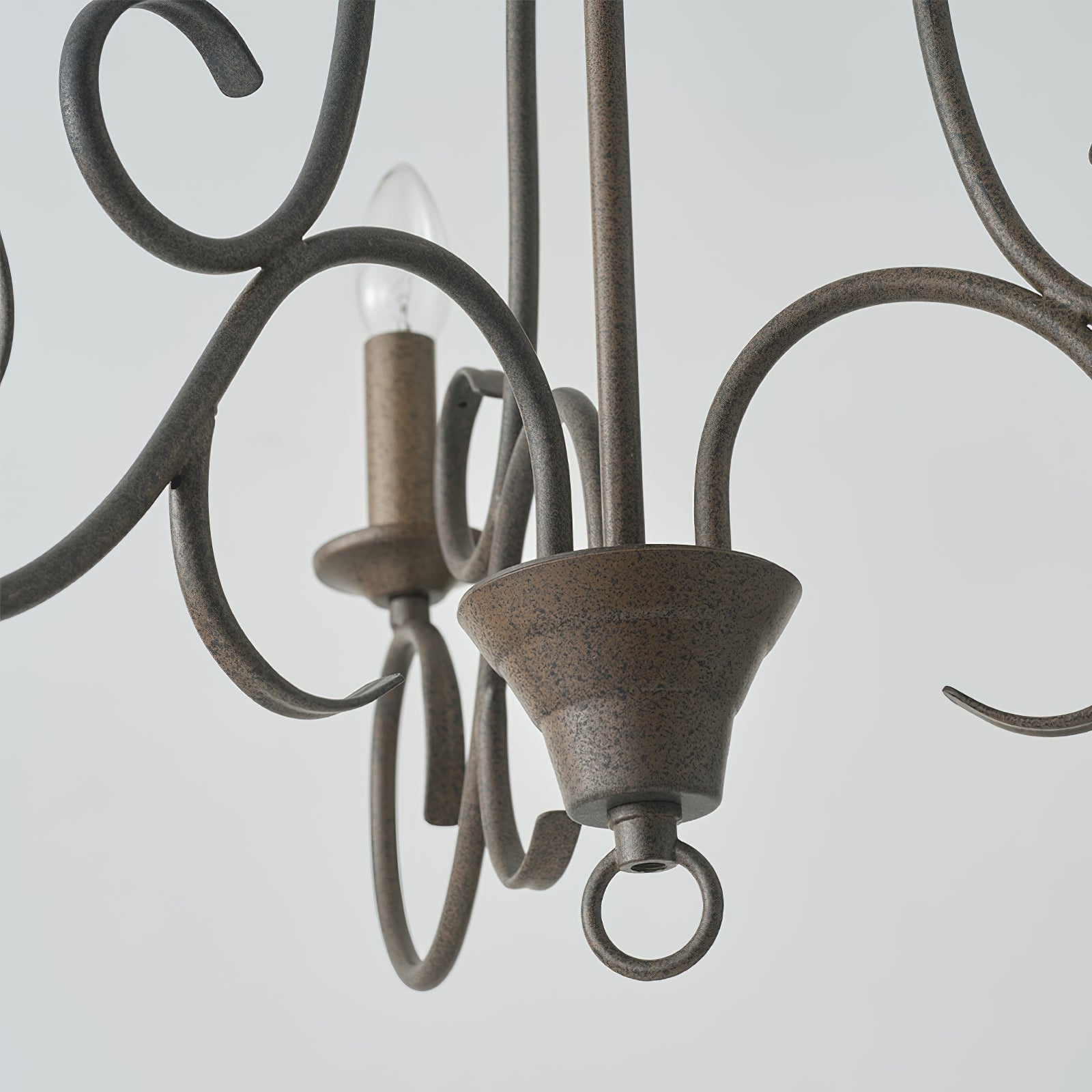 Dvaluvyu Ancien Industriel Métal Lustre - Neutralighting