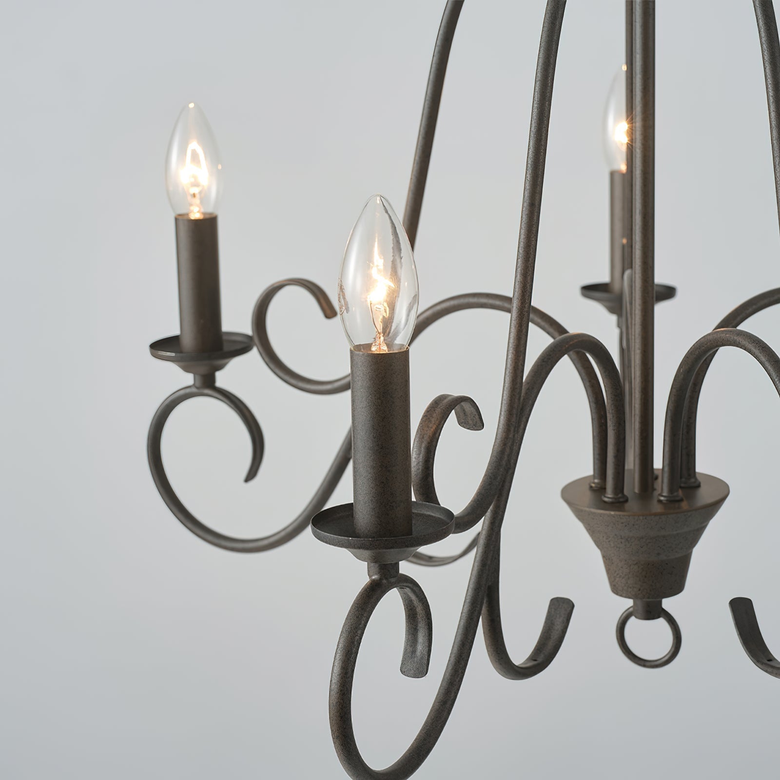 Dvaluvyu Ancien Industriel Métal Lustre - Neutralighting
