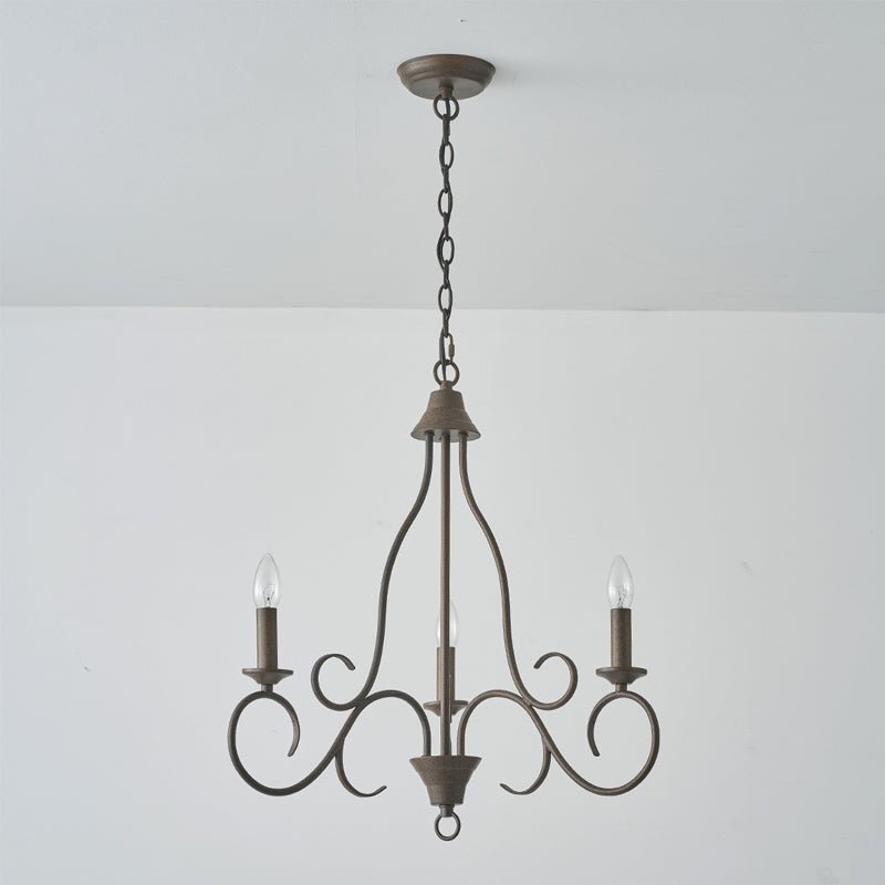 Dvaluvyu Ancien Industriel Métal Lustre - Neutralighting