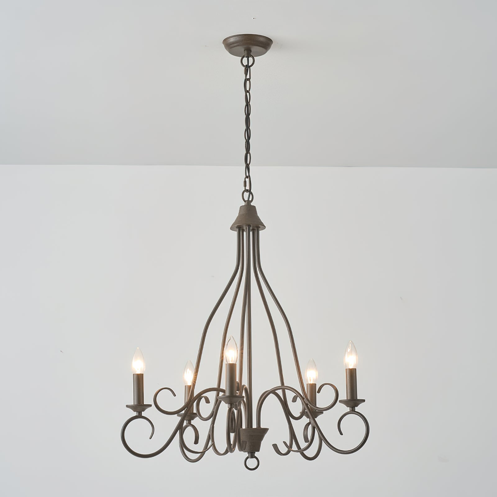 Dvaluvyu Ancien Industriel Métal Lustre - Neutralighting