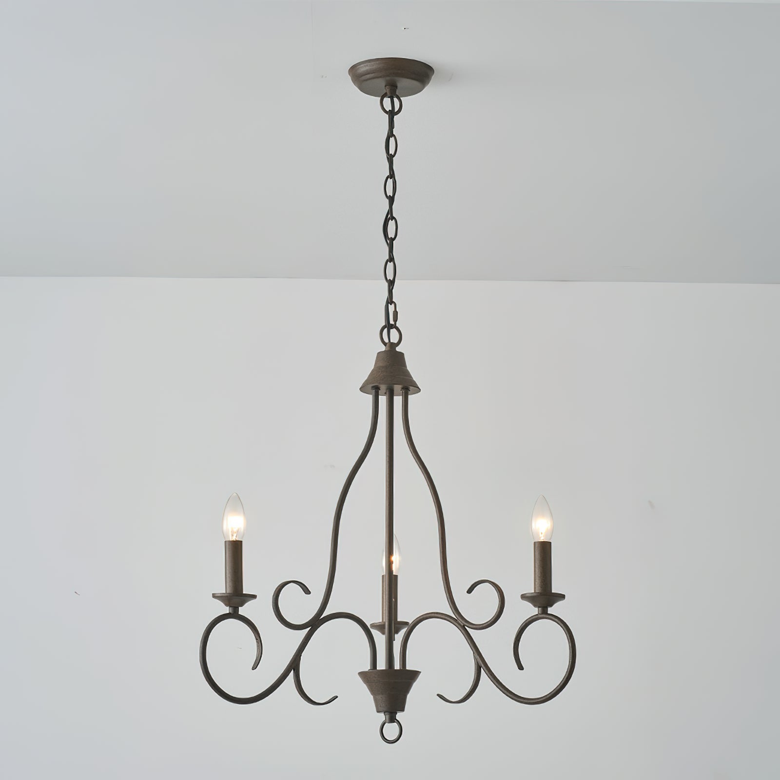 Dvaluvyu Ancien Industriel Métal Lustre - Neutralighting