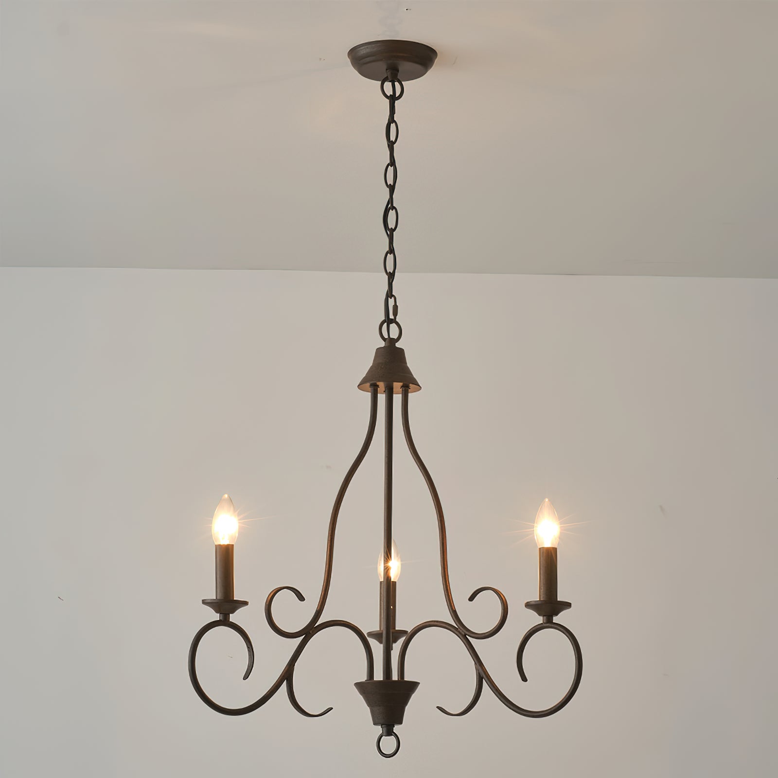 Dvaluvyu Ancien Industriel Métal Lustre - Neutralighting