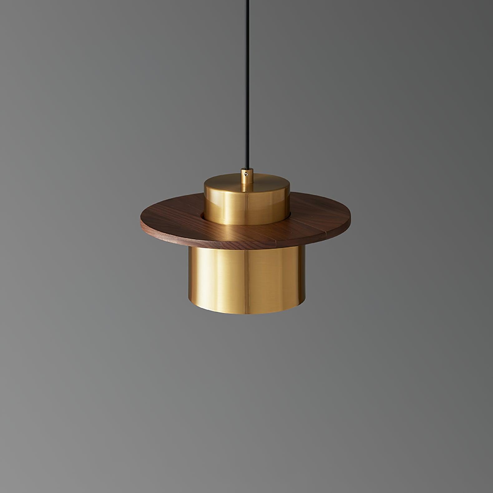 Aurora Lustre Suspendu Industriel En Laiton - Neutralighting