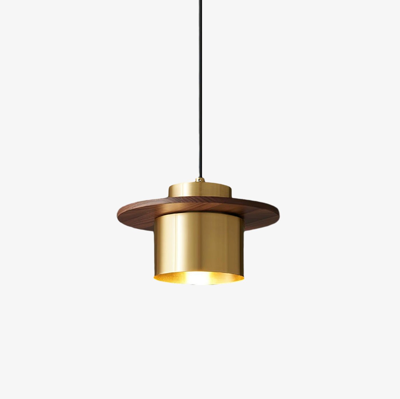 Aurora Lustre Suspendu Industriel En Laiton - Neutralighting