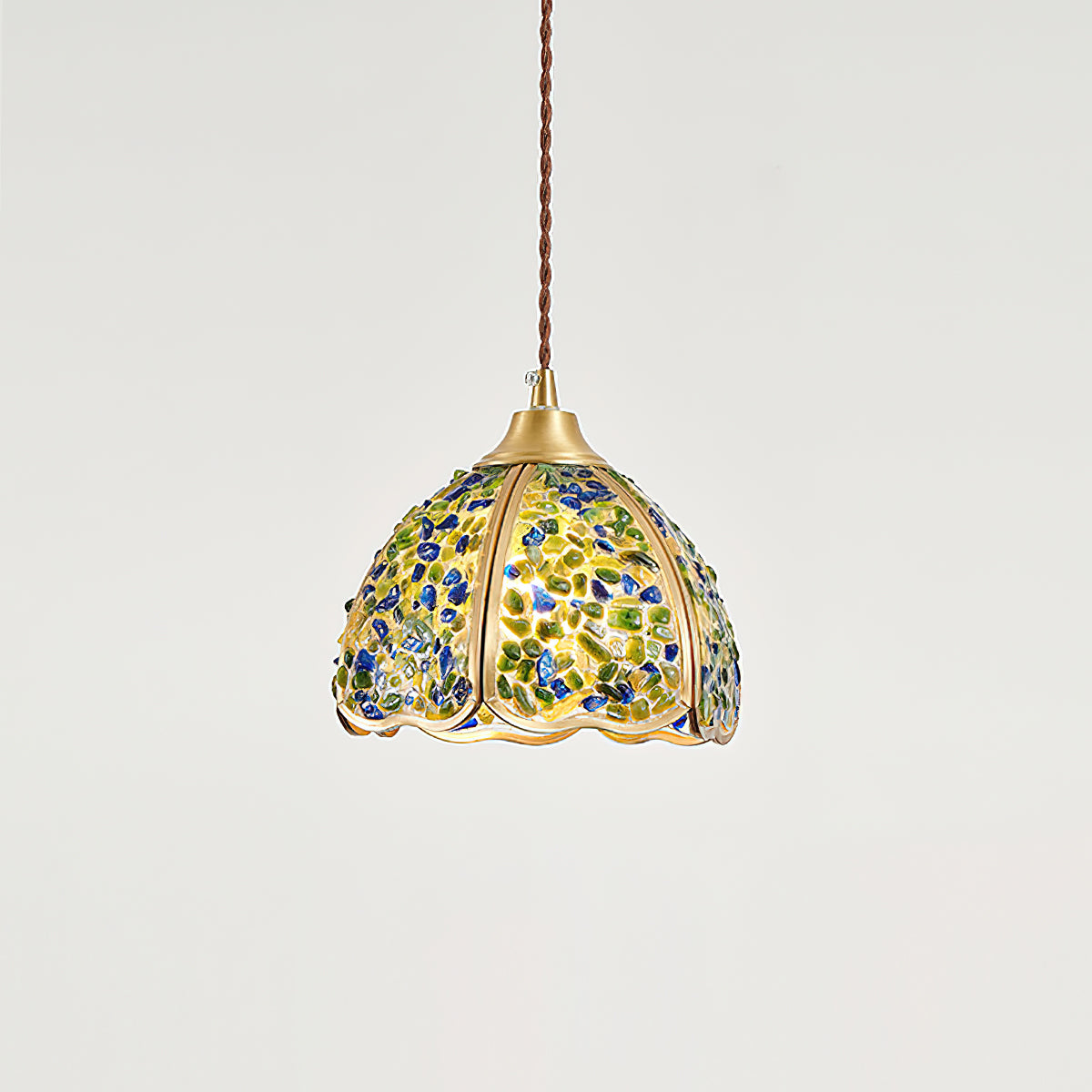 Beryl Suspension Vintage en Laiton - Neutralighting