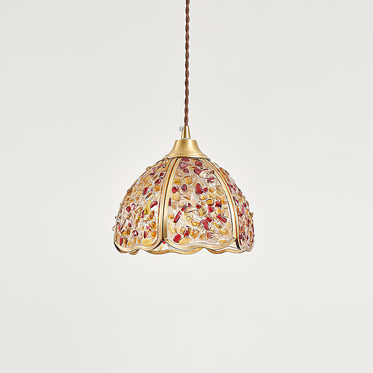 Beryl Suspension Vintage en Laiton - Neutralighting
