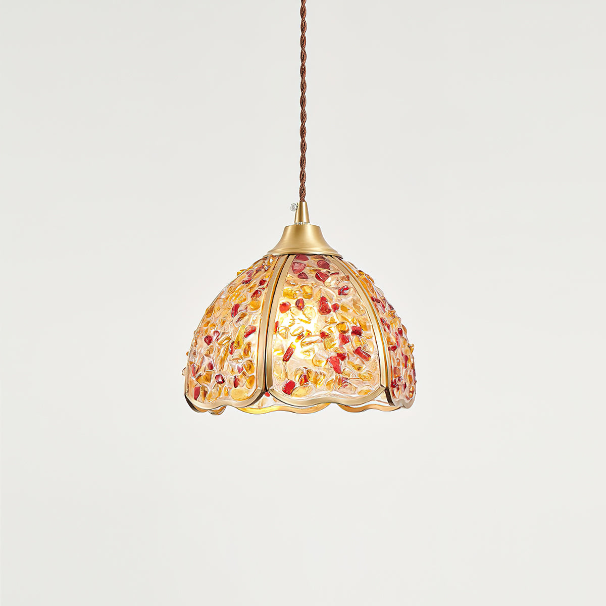 Beryl Suspension Vintage en Laiton - Neutralighting