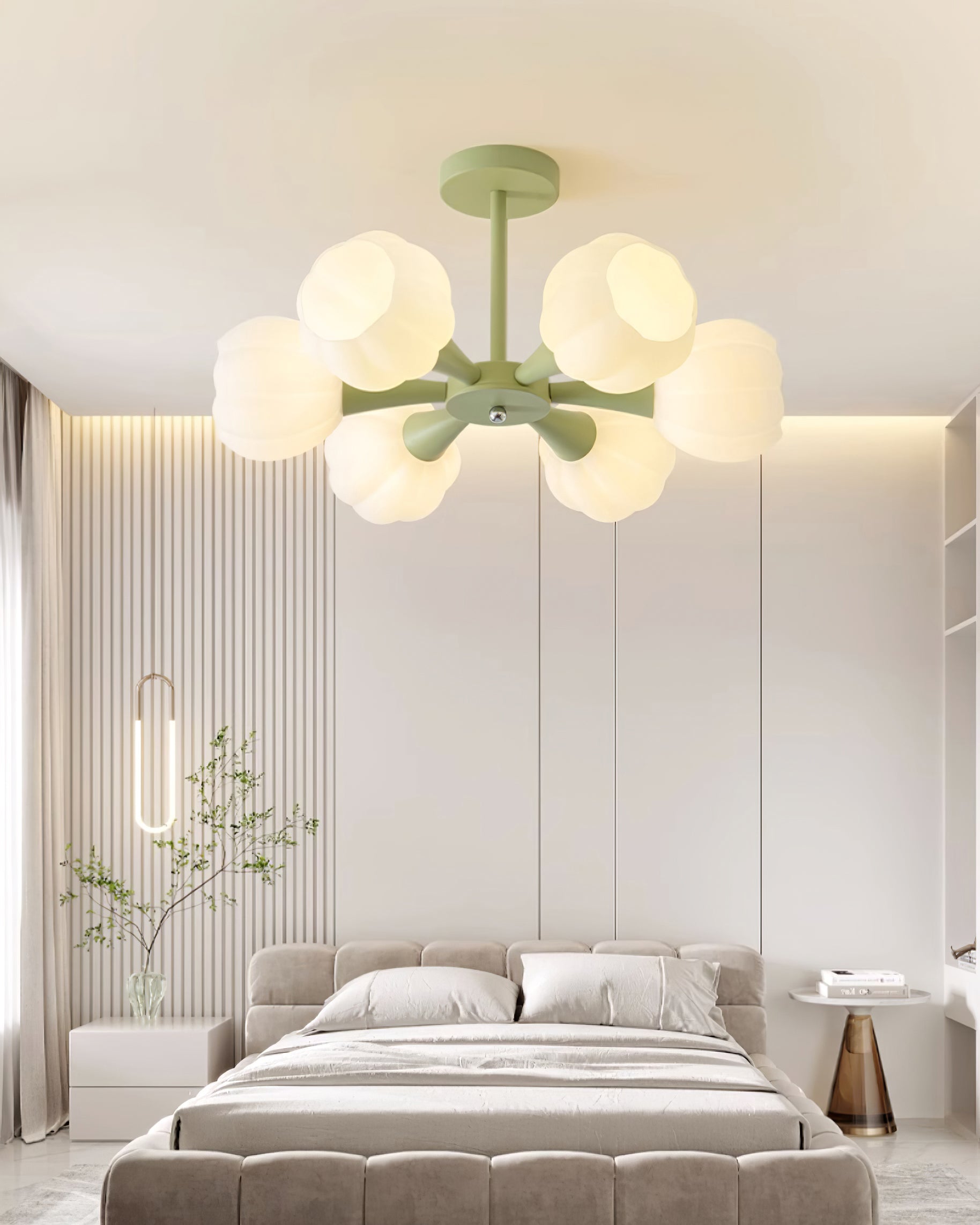 Bethel Chandelier Citrouille Rustique - Neutralighting