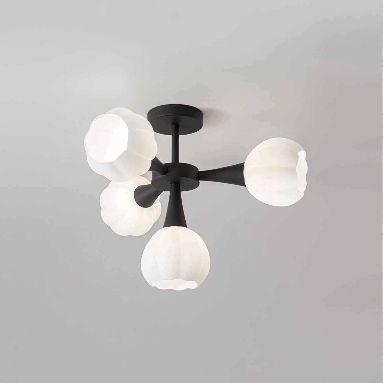 Bethel Chandelier Citrouille Rustique - Neutralighting