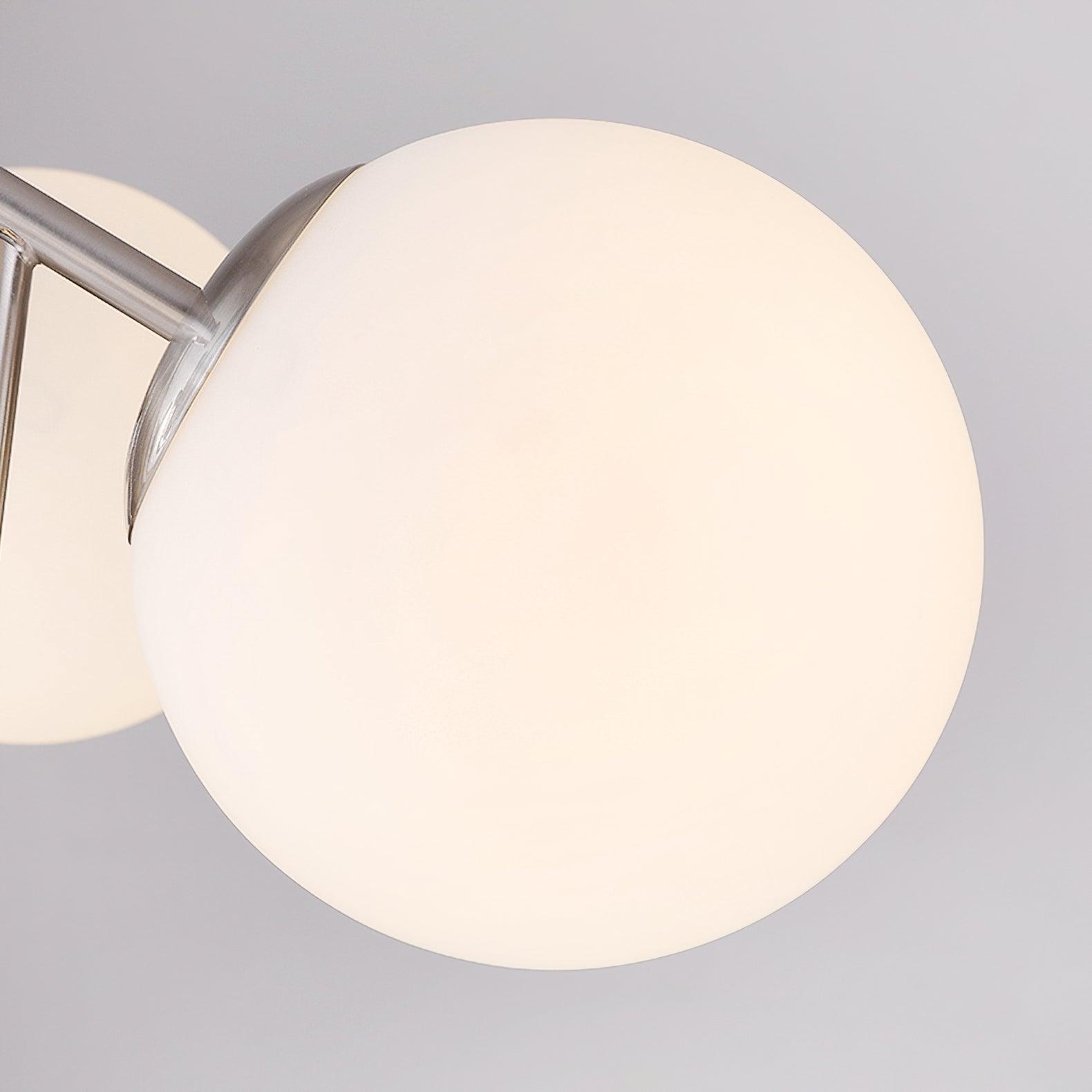 Aurora Lustre Globe en Chrome Moderne - Neutralighting