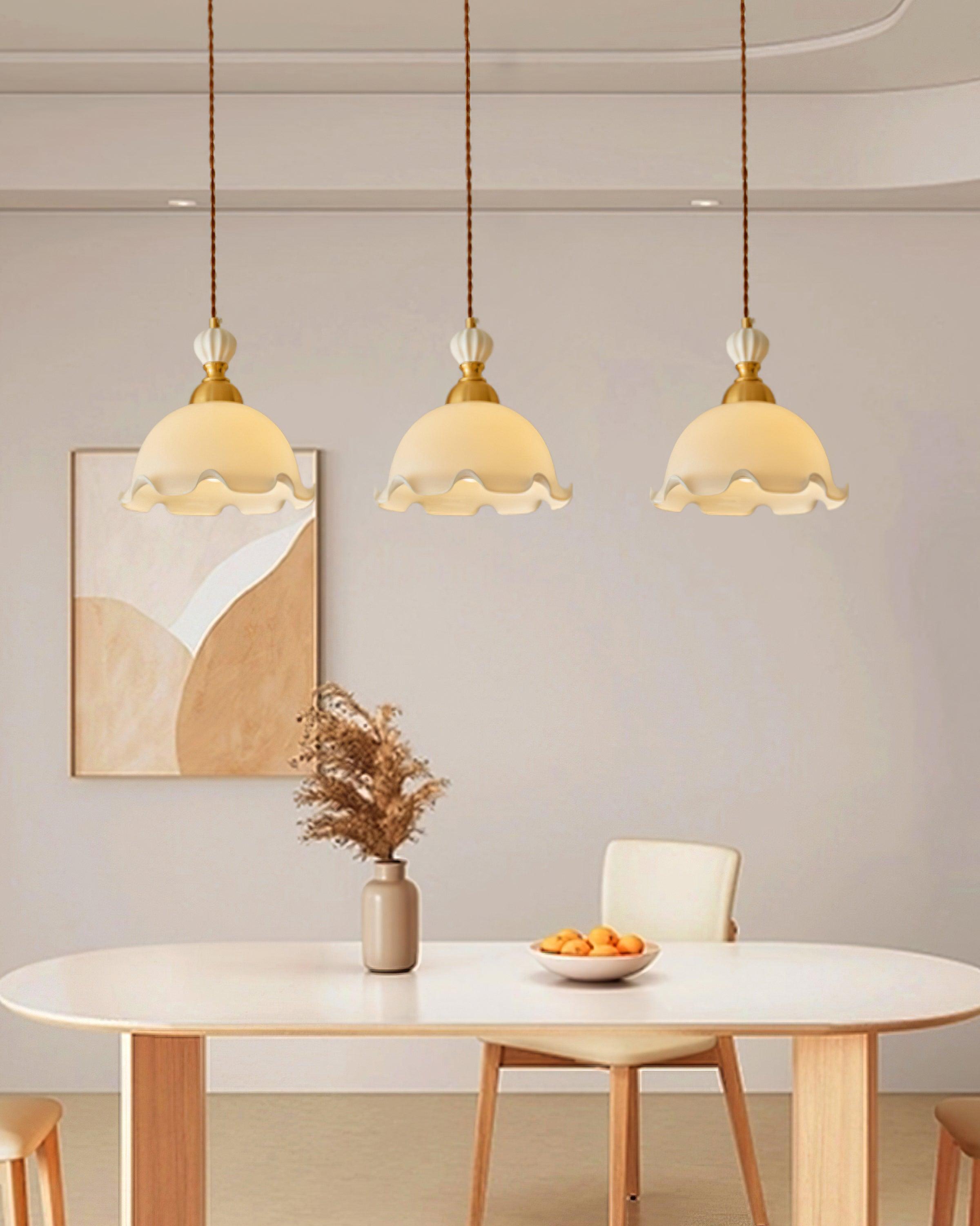 Valo Suspension Vintage Romantique en Verre - Neutralighting