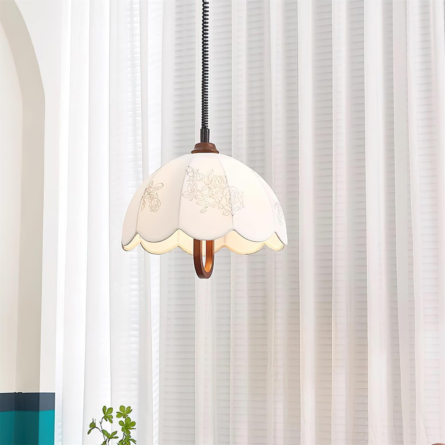Rosetta Suspension en Tissu - Neutralighting